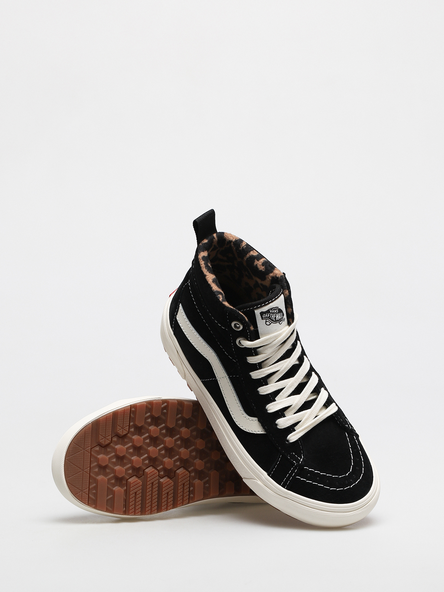Topánky Vans Sk8 Hi MTE 1 (suede/black/leopard)