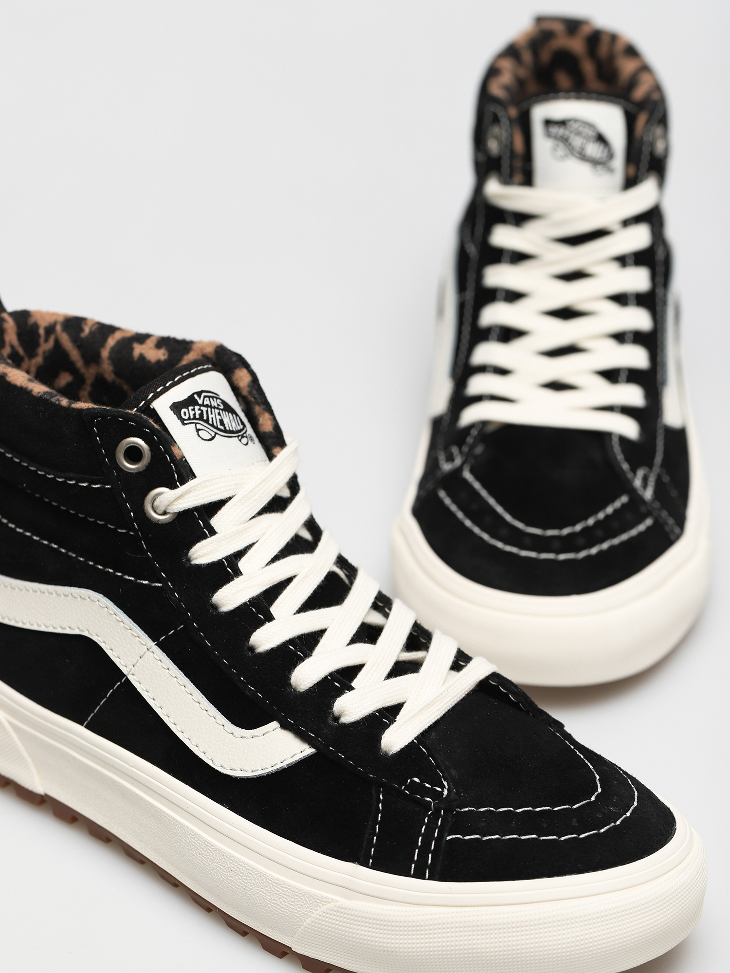 Topánky Vans Sk8 Hi MTE 1 (suede/black/leopard)