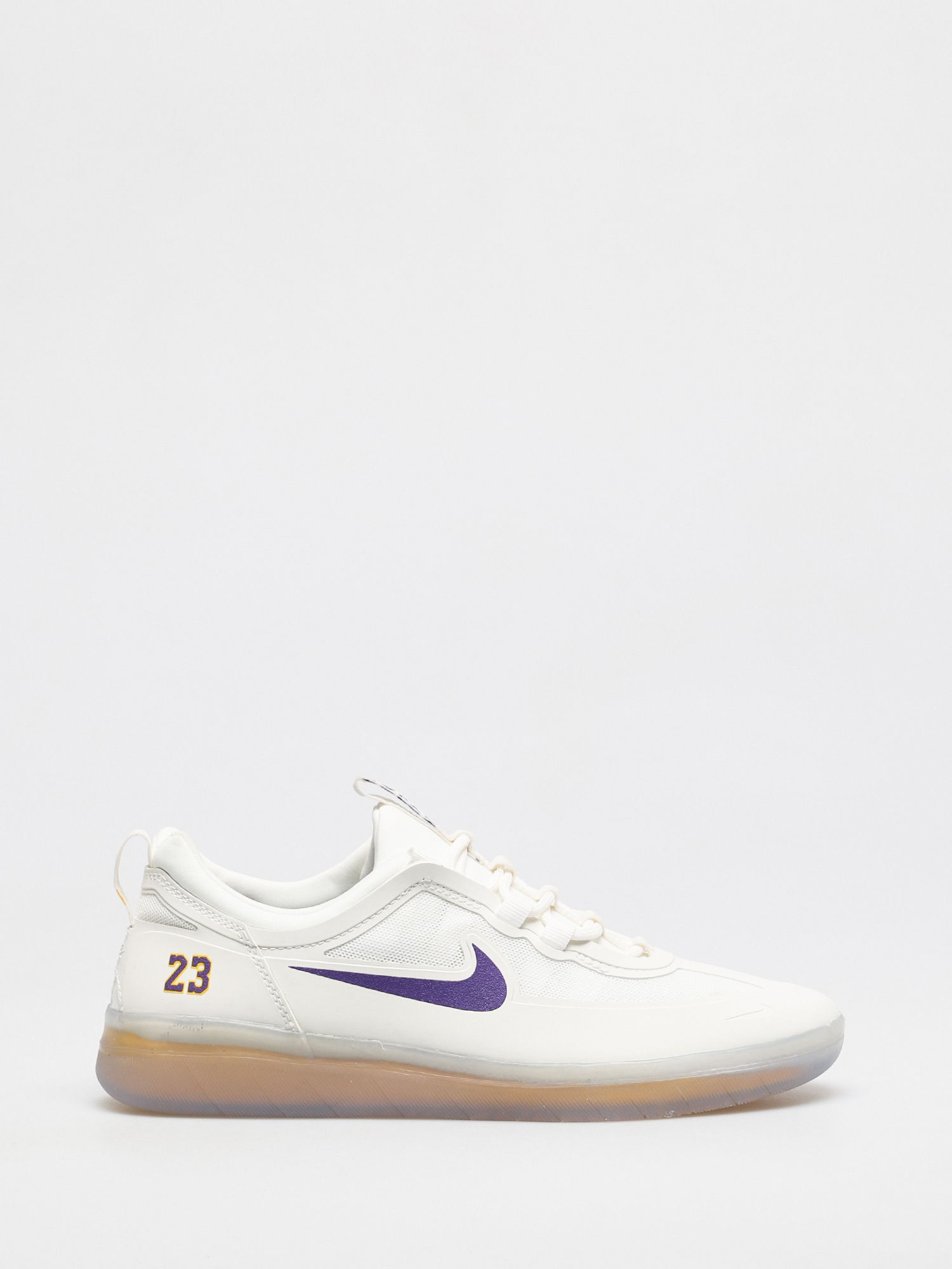 Topánky Nike SB Nyjah Free 2 NBA (summit white/court purple amarillo)