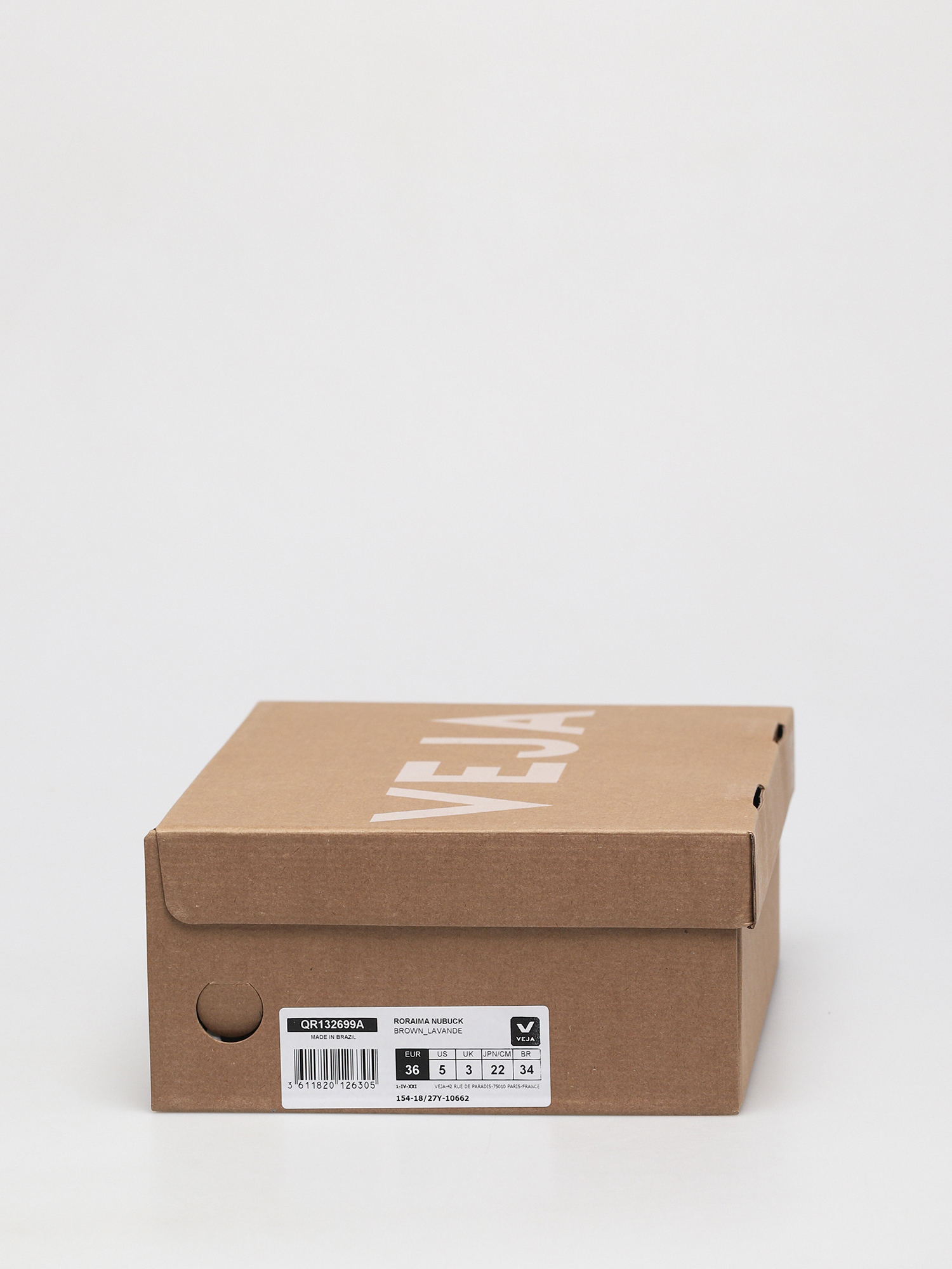 Topánky Veja Roraima Wmn (nubuck brown lavande)