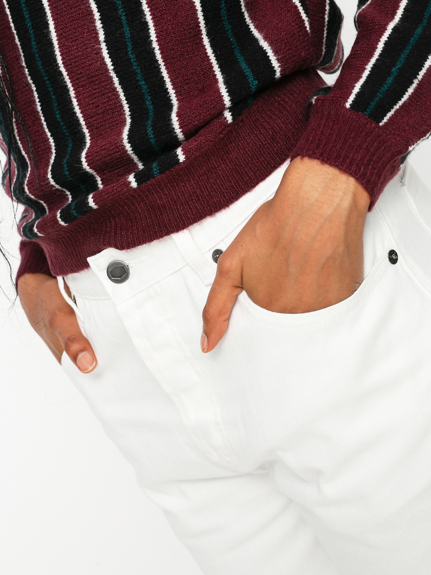 Nohavice RVCA Pops Wmn (natural)