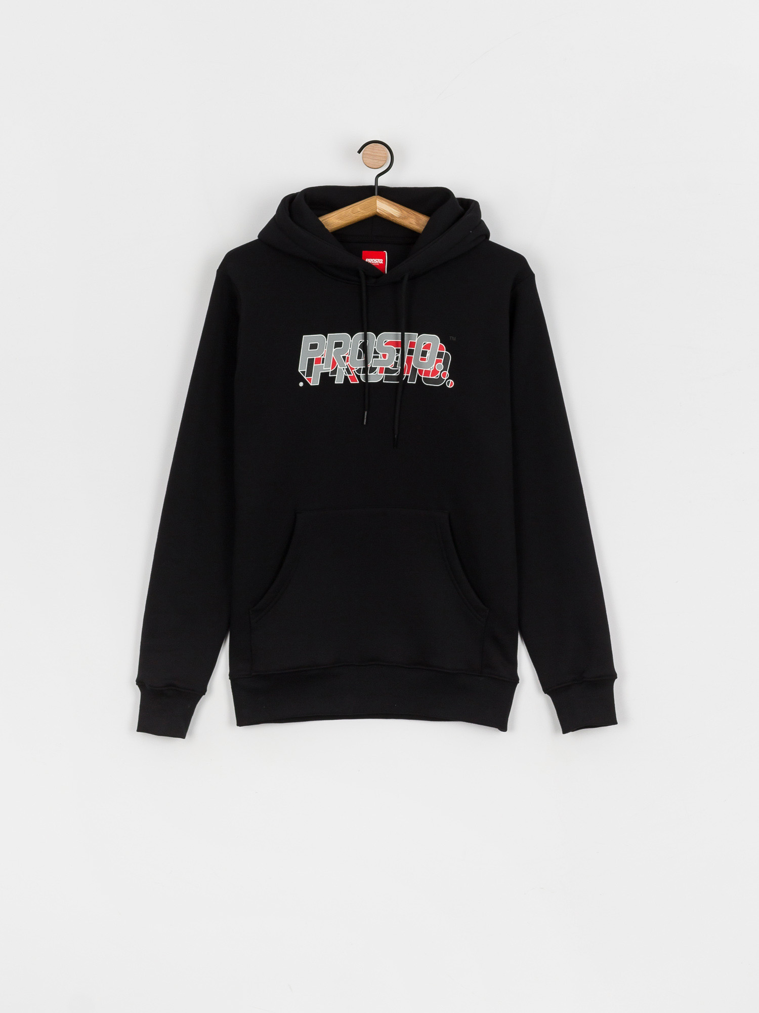 Mikina s kapucňou Prosto Year HD (Black)