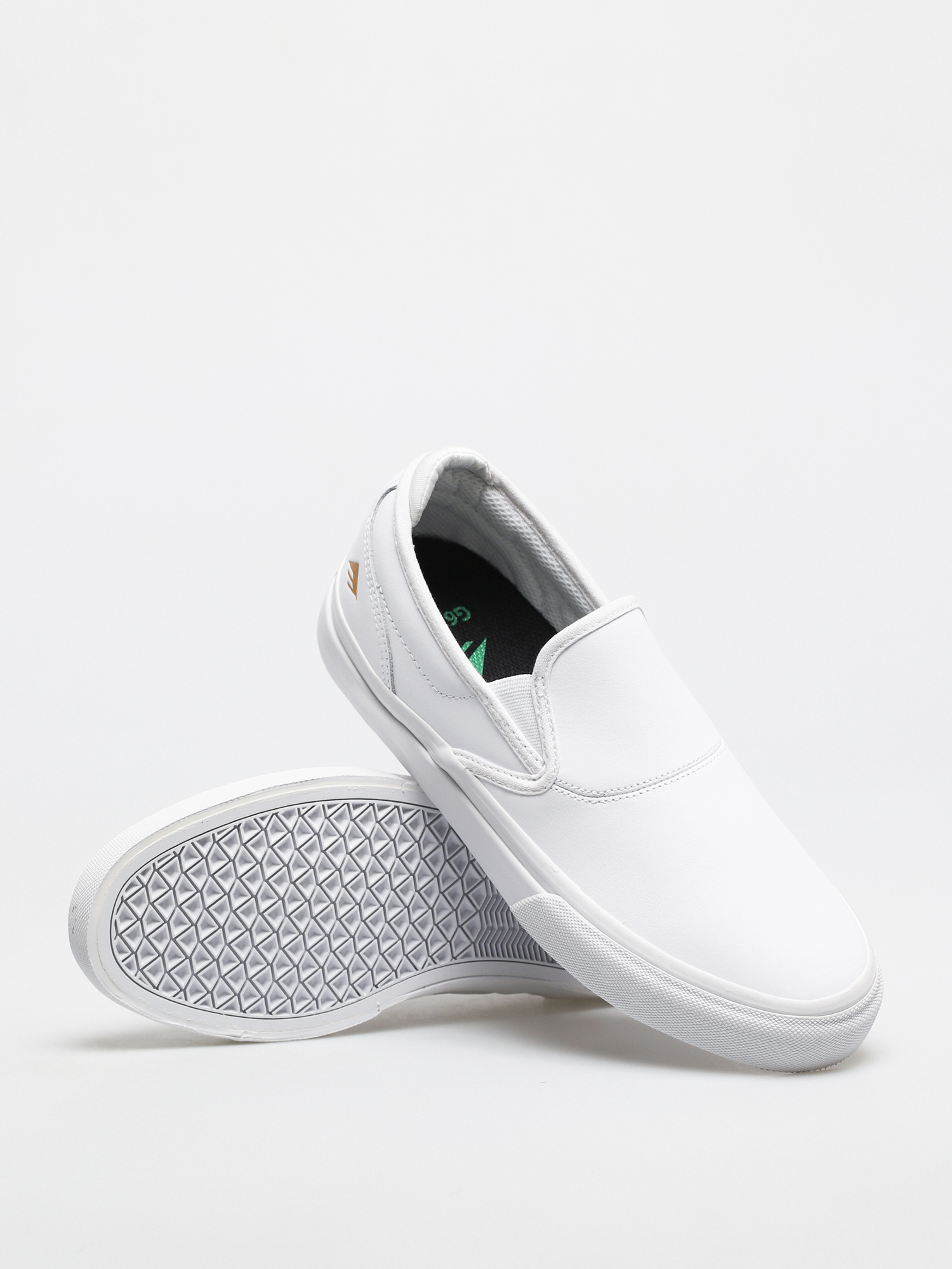 Topánky Emerica Wino G6 Slip On (white/gold)