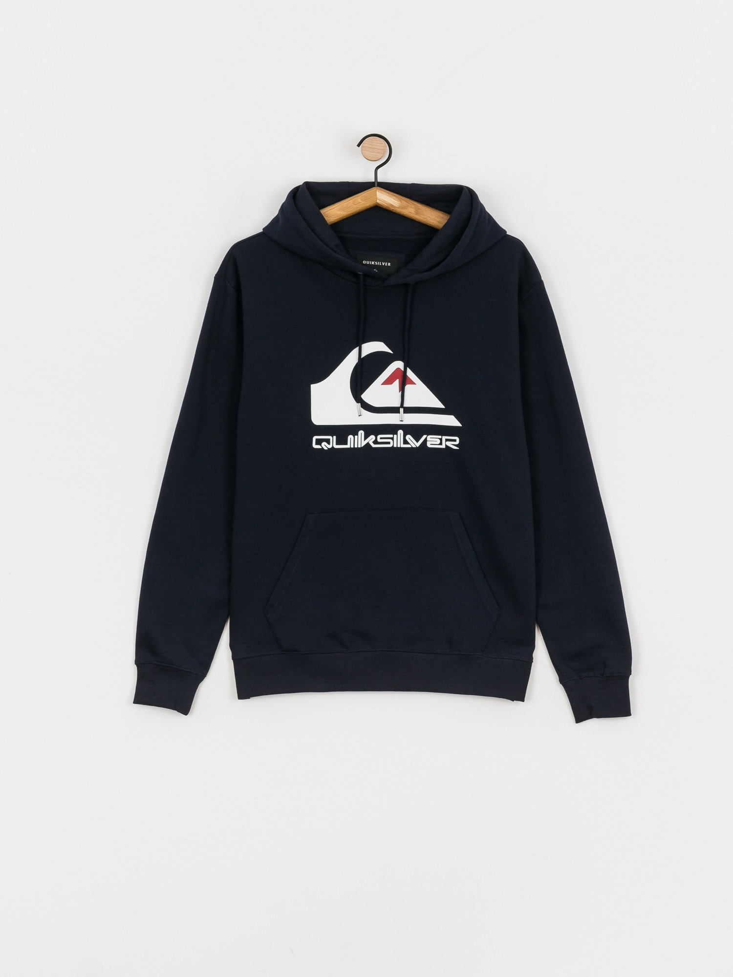 Mikina s kapucňou Quiksilver Big Logo HD (navy blazer)