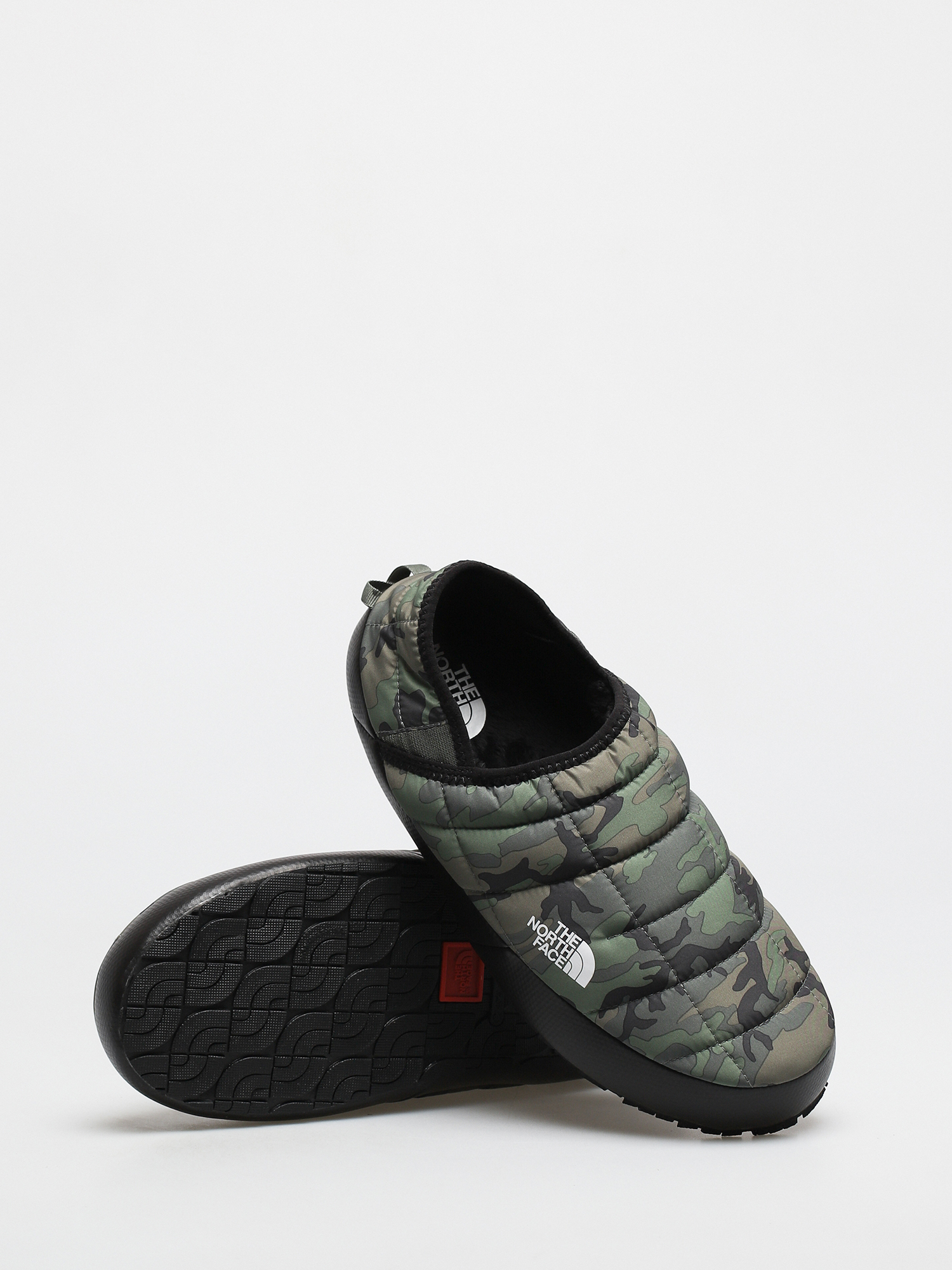 Topánky The North Face Thermoball Traction Mule V (thymbrushwdcamoprint/thym)