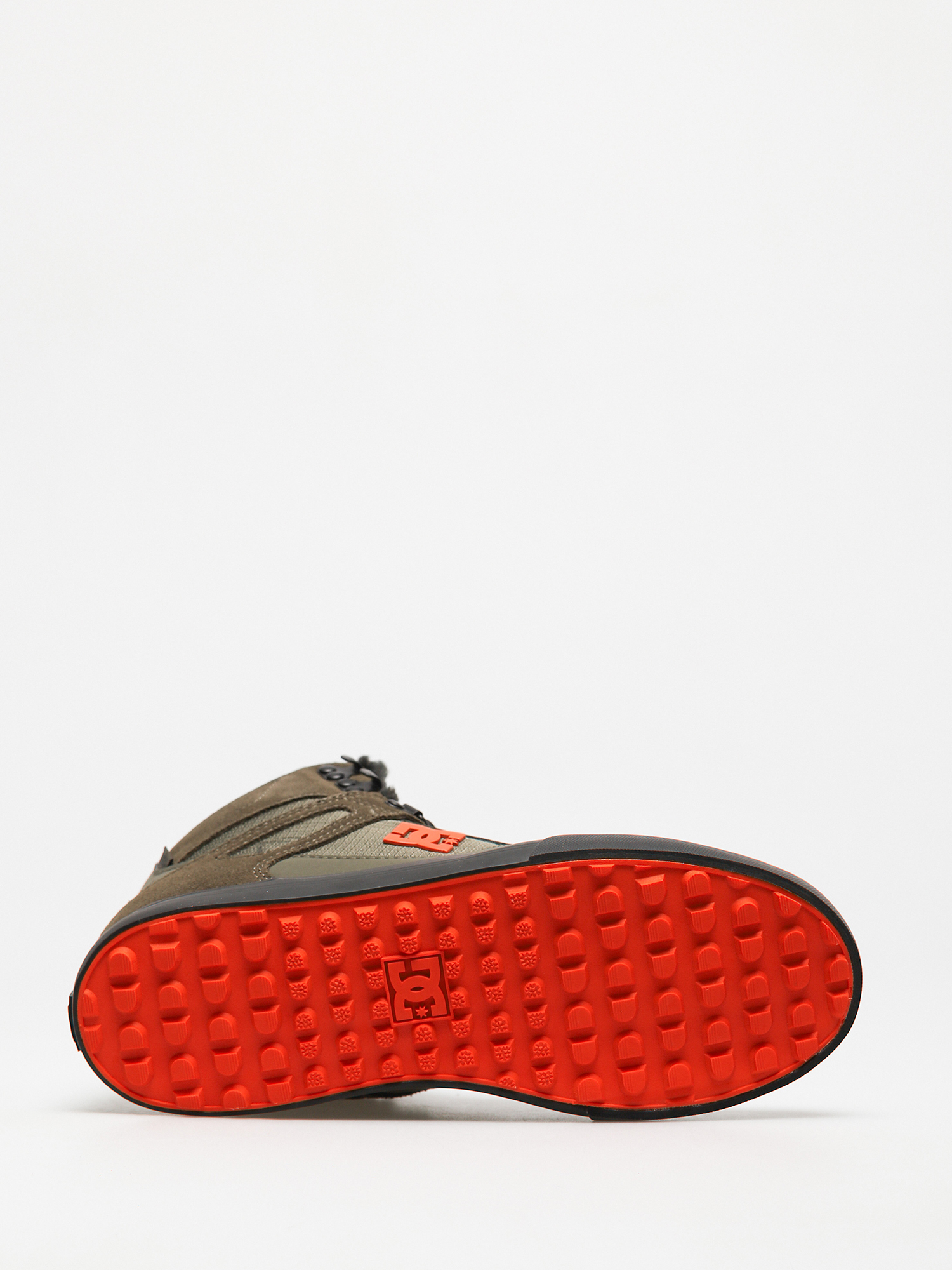 Topánky DC Pure High Top Wc Wnt (dusty olive/orange)