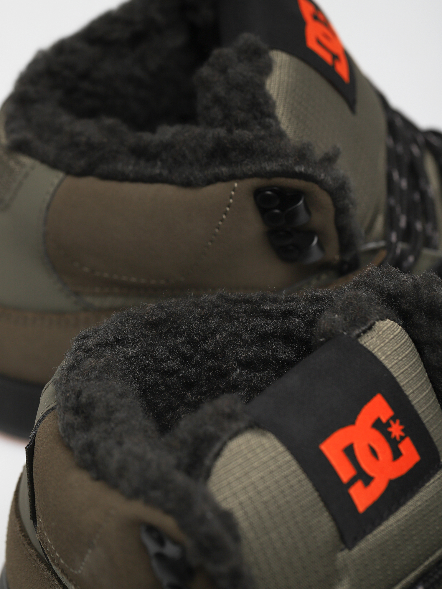 Topánky DC Pure High Top Wc Wnt (dusty olive/orange)