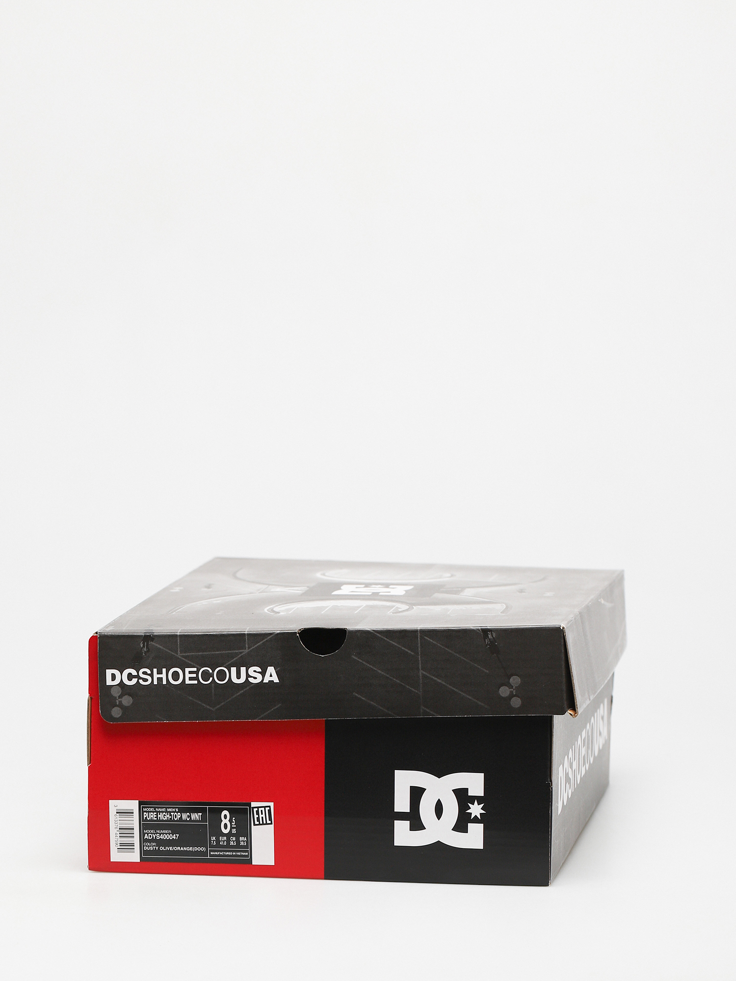 Topánky DC Pure High Top Wc Wnt (dusty olive/orange)