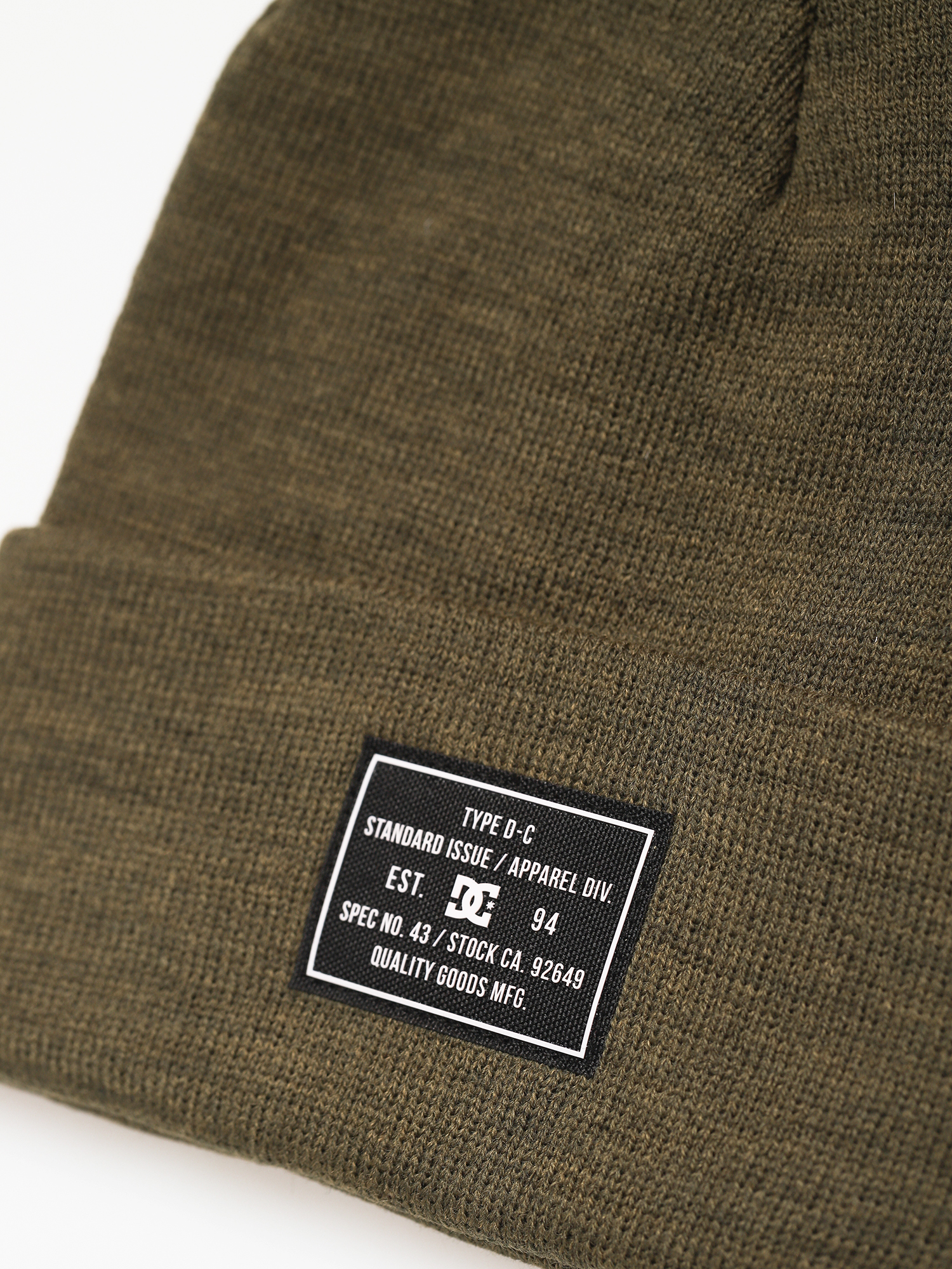 Čiapka DC Label (olive night)
