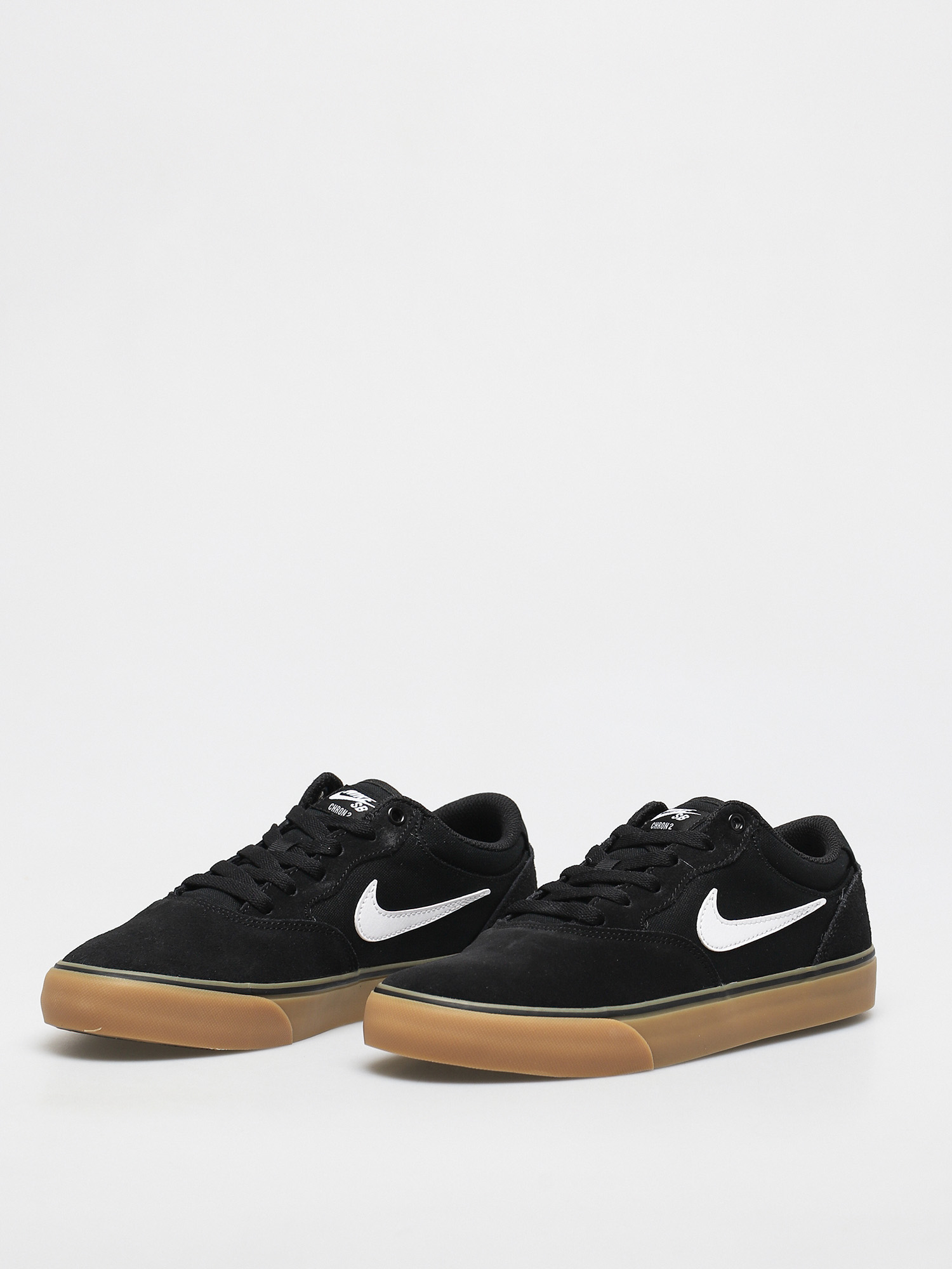 Topánky Nike SB Chron 2 (black/white black gum light brown)
