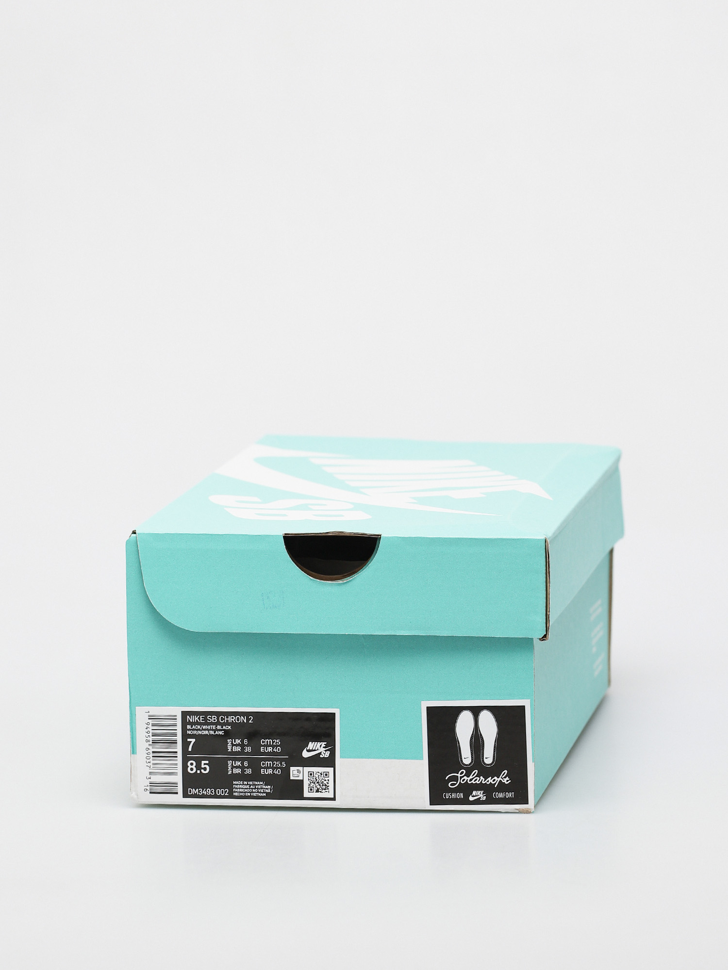 Topánky Nike SB Chron 2 (black/white black gum light brown)