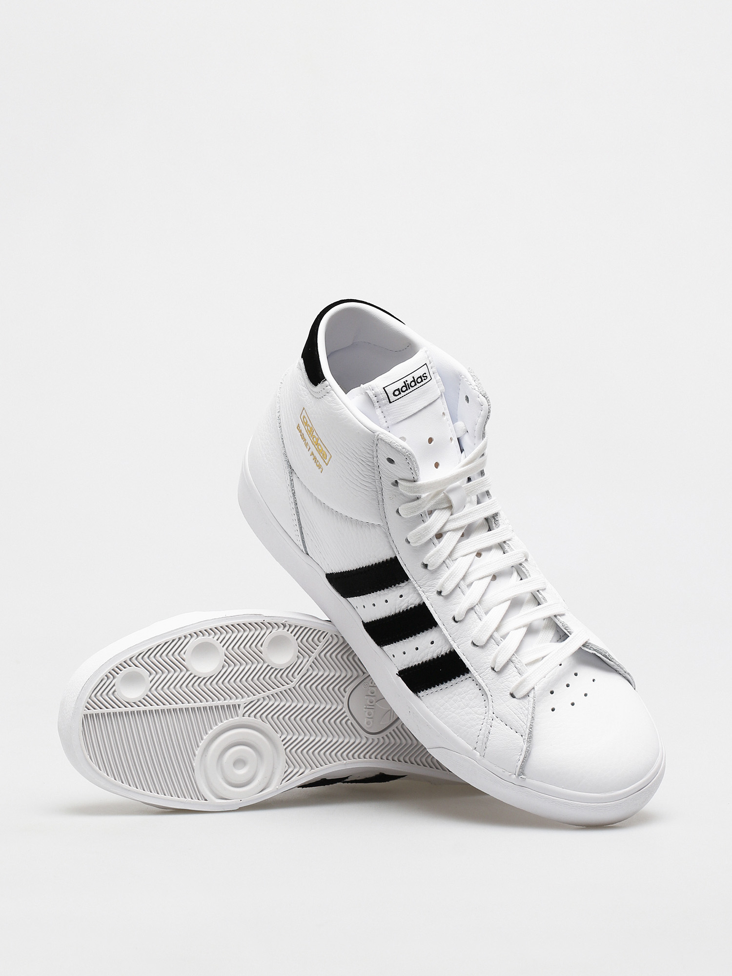Topánky adidas Originals Basket Profi (ftwwht/cblack/goldmt)