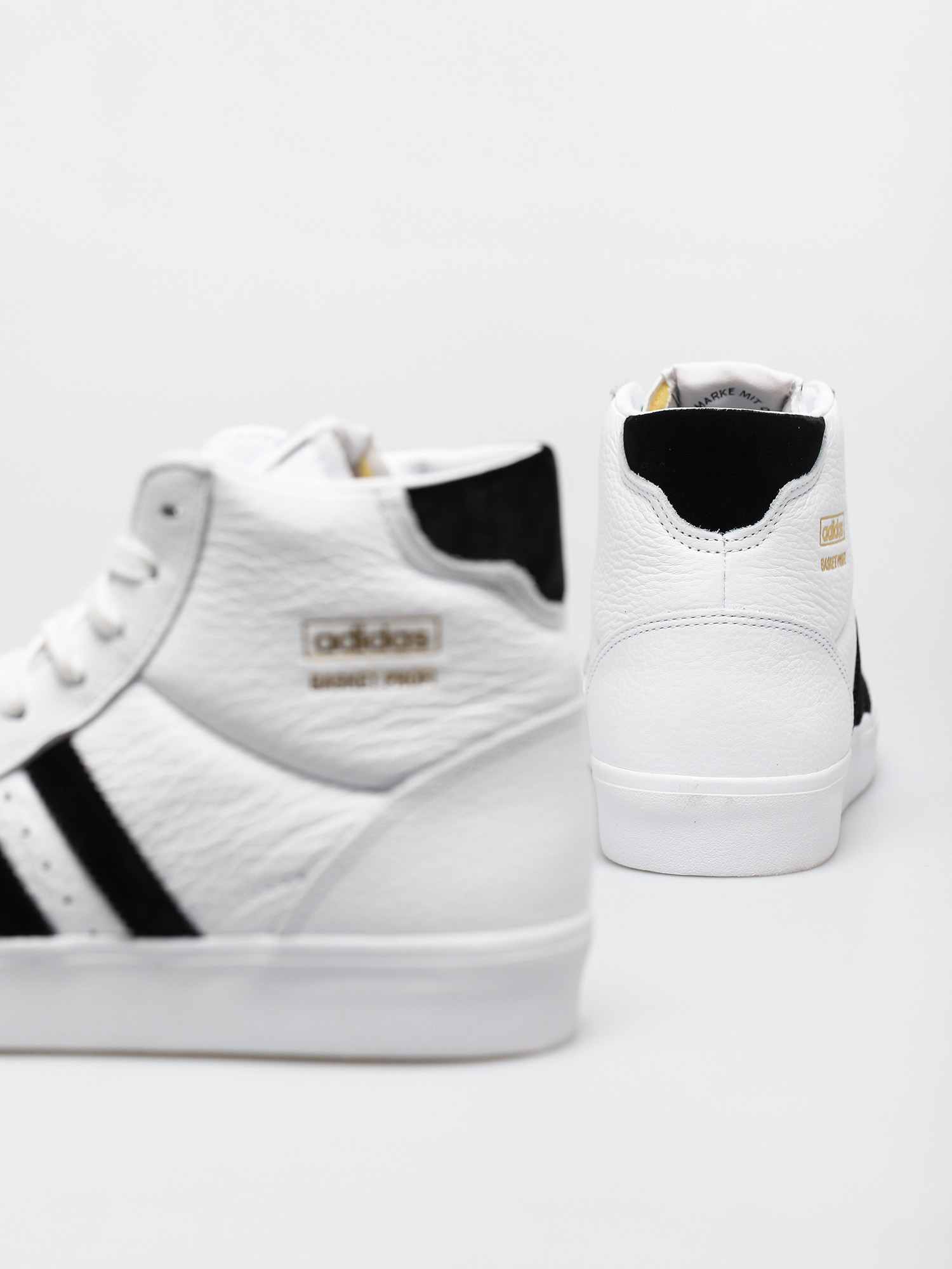 Topánky adidas Originals Basket Profi (ftwwht/cblack/goldmt)