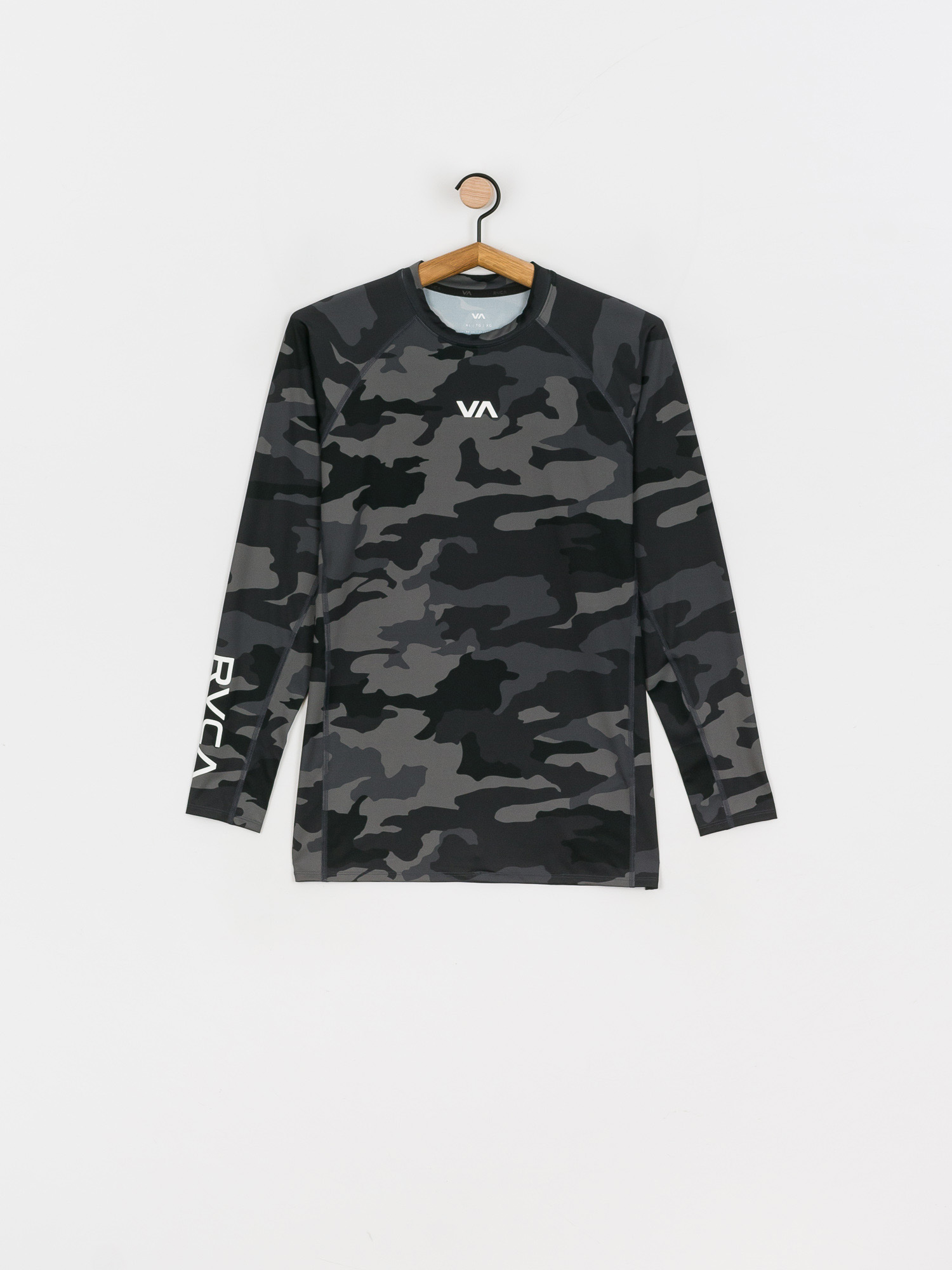 Triko RVCA Sport Rashguard Lycra Wmn (camo)