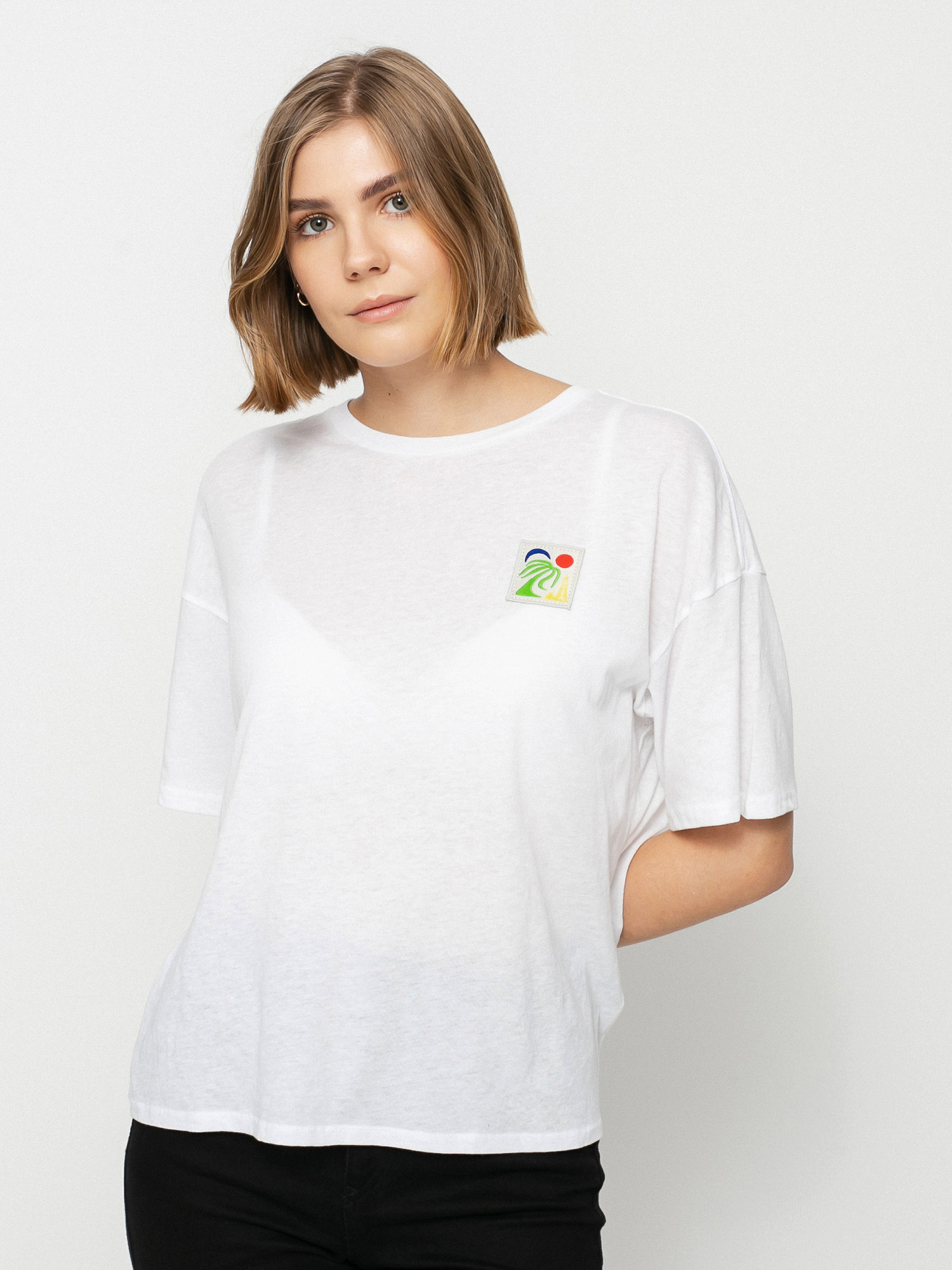 Tričko RVCA Oasis Wmn (vintage white)