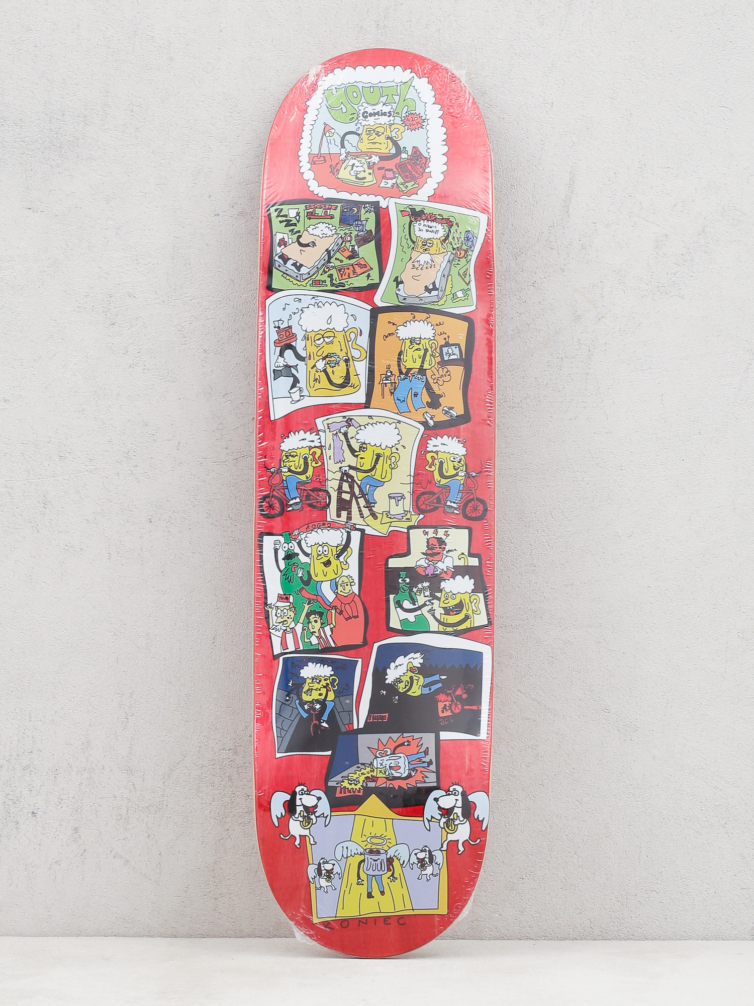 Doska Youth Skateboards Cepik (story of a piwko/red)