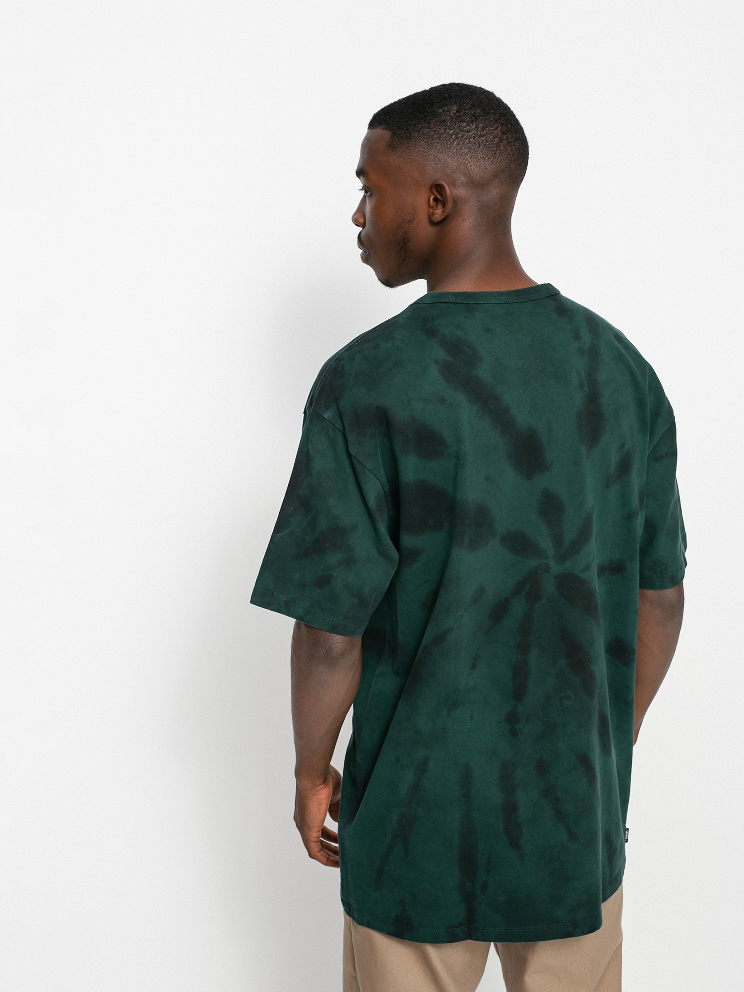 Tričko Vans Off The Wall Classic Spiral Tiedye (scarab/black)