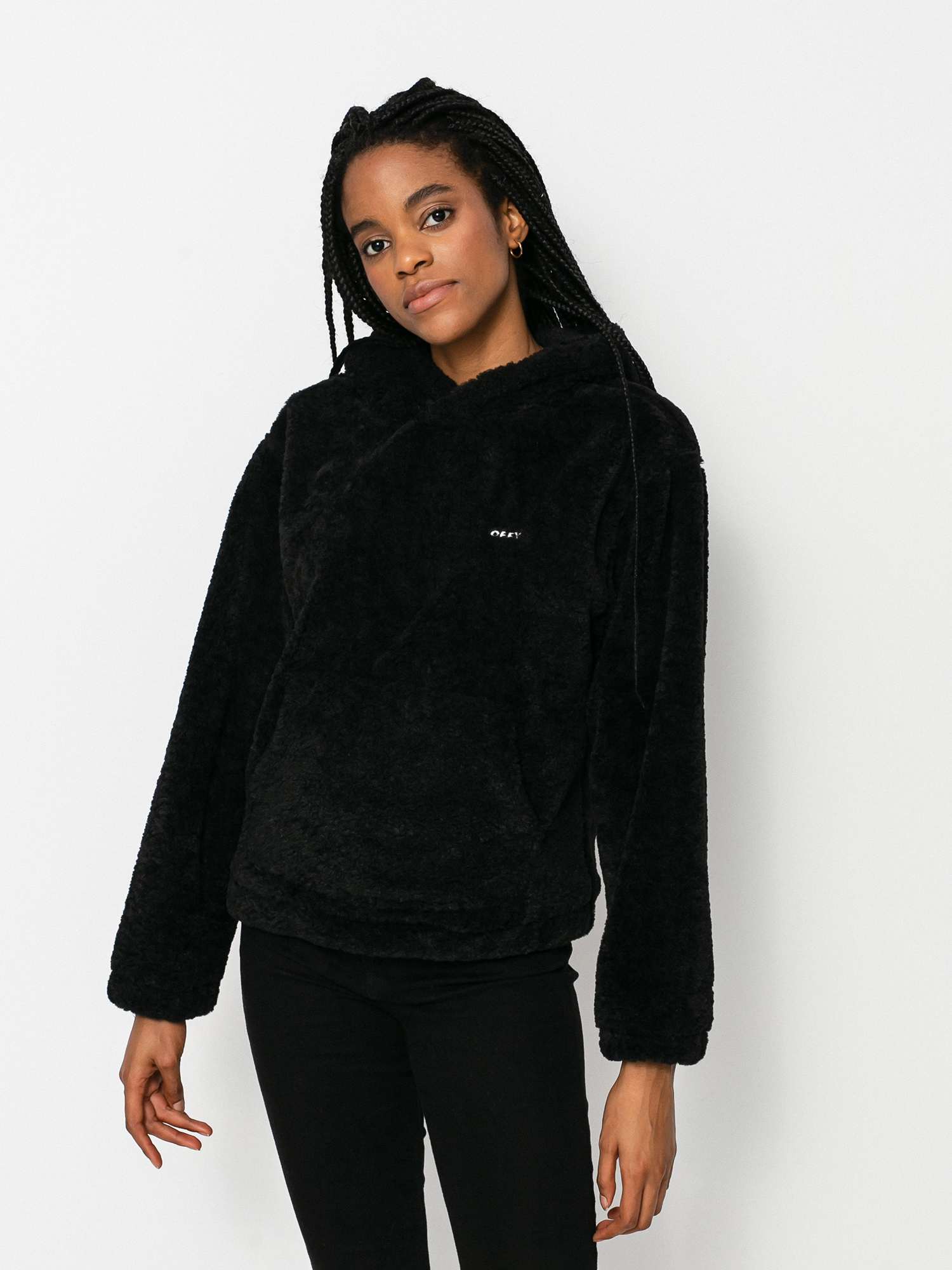 Dámsky Flísová mikina OBEY Gias HD (black)