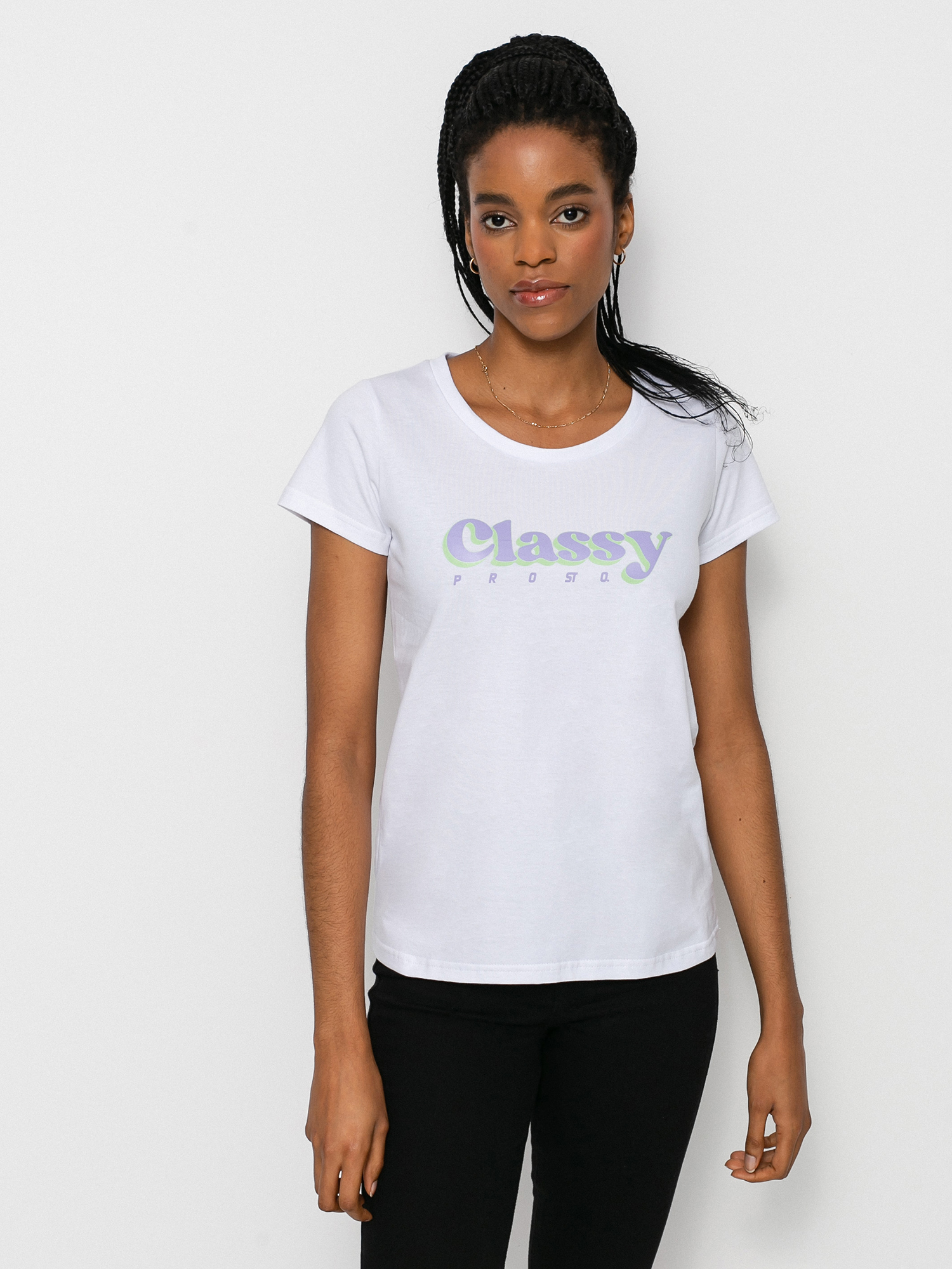 Tričko Prosto Traffi Wmn (white)