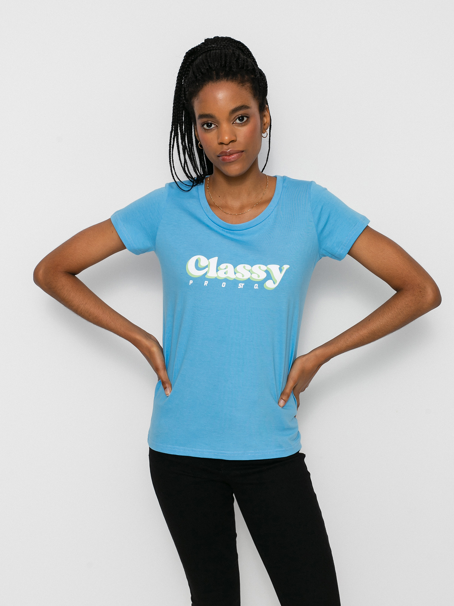 Tričko Prosto Traffi Wmn (soft blue)