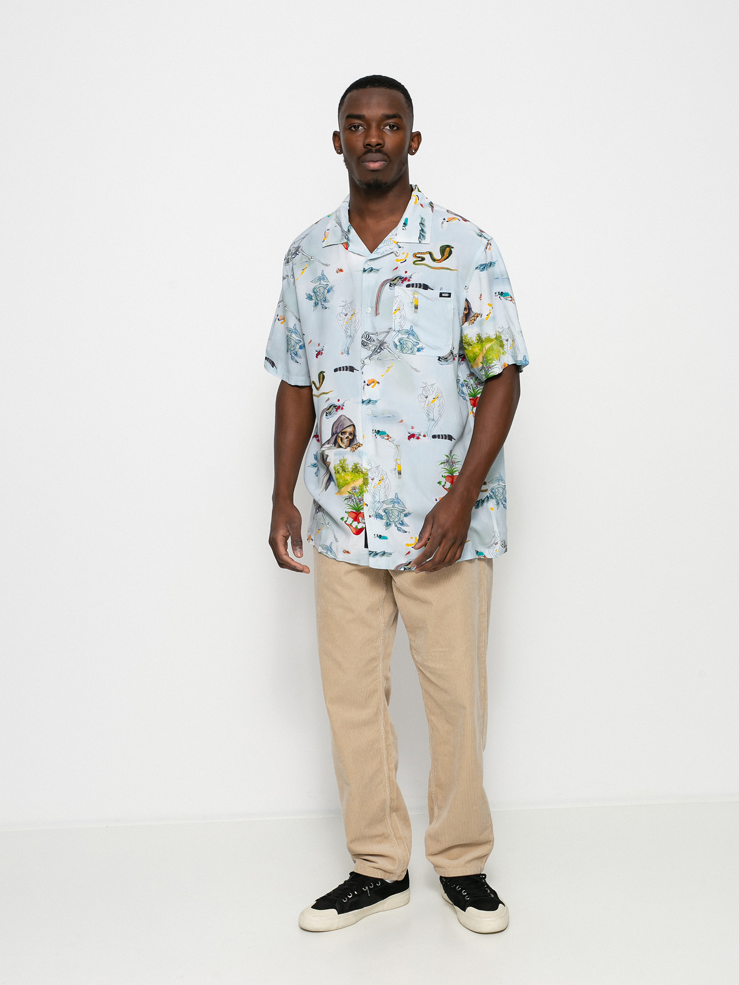 Košeľa Vans Off The Wall Gallery Nathan K (otw gallery/kostechko)