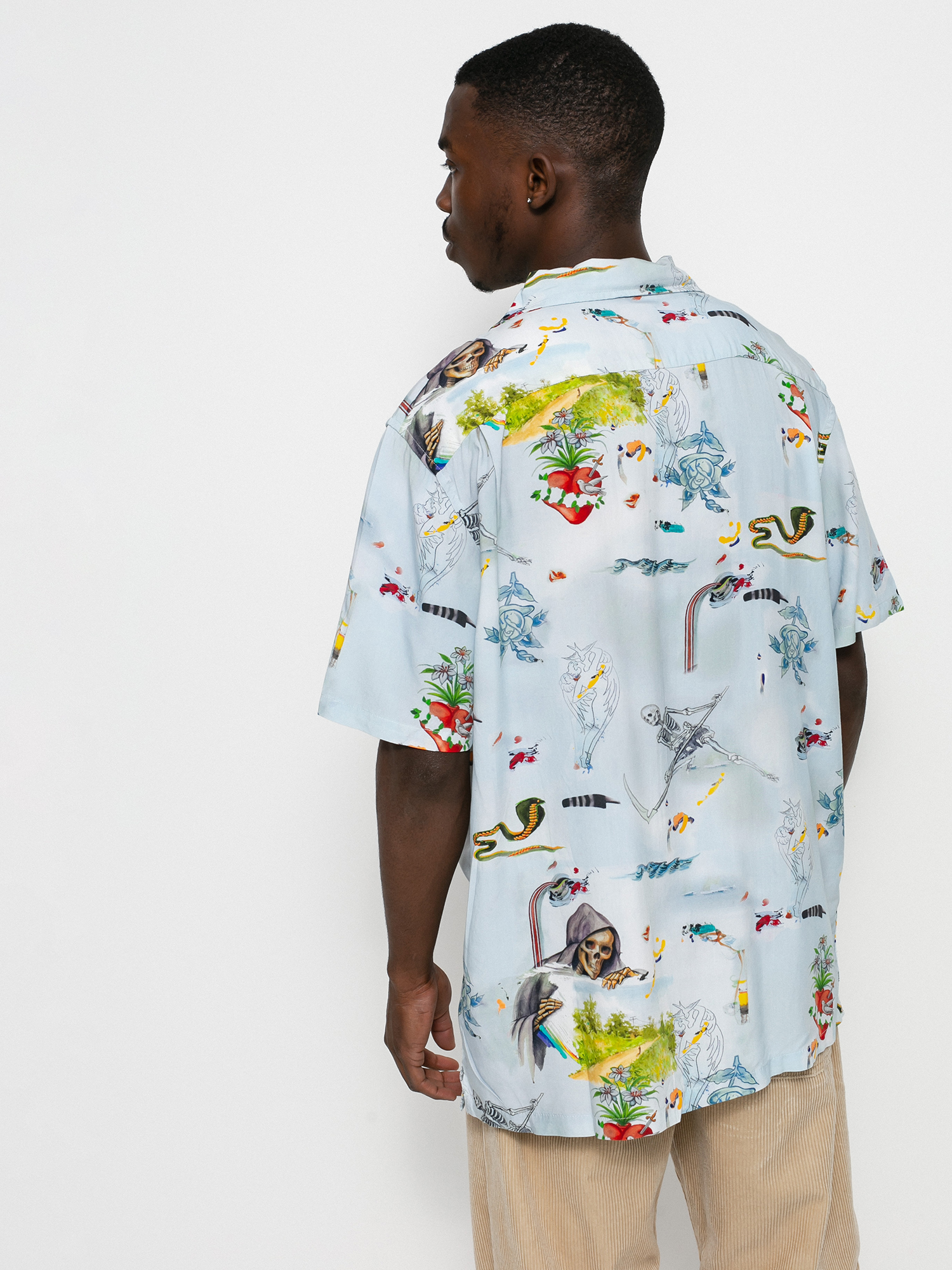 Košeľa Vans Off The Wall Gallery Nathan K (otw gallery/kostechko)