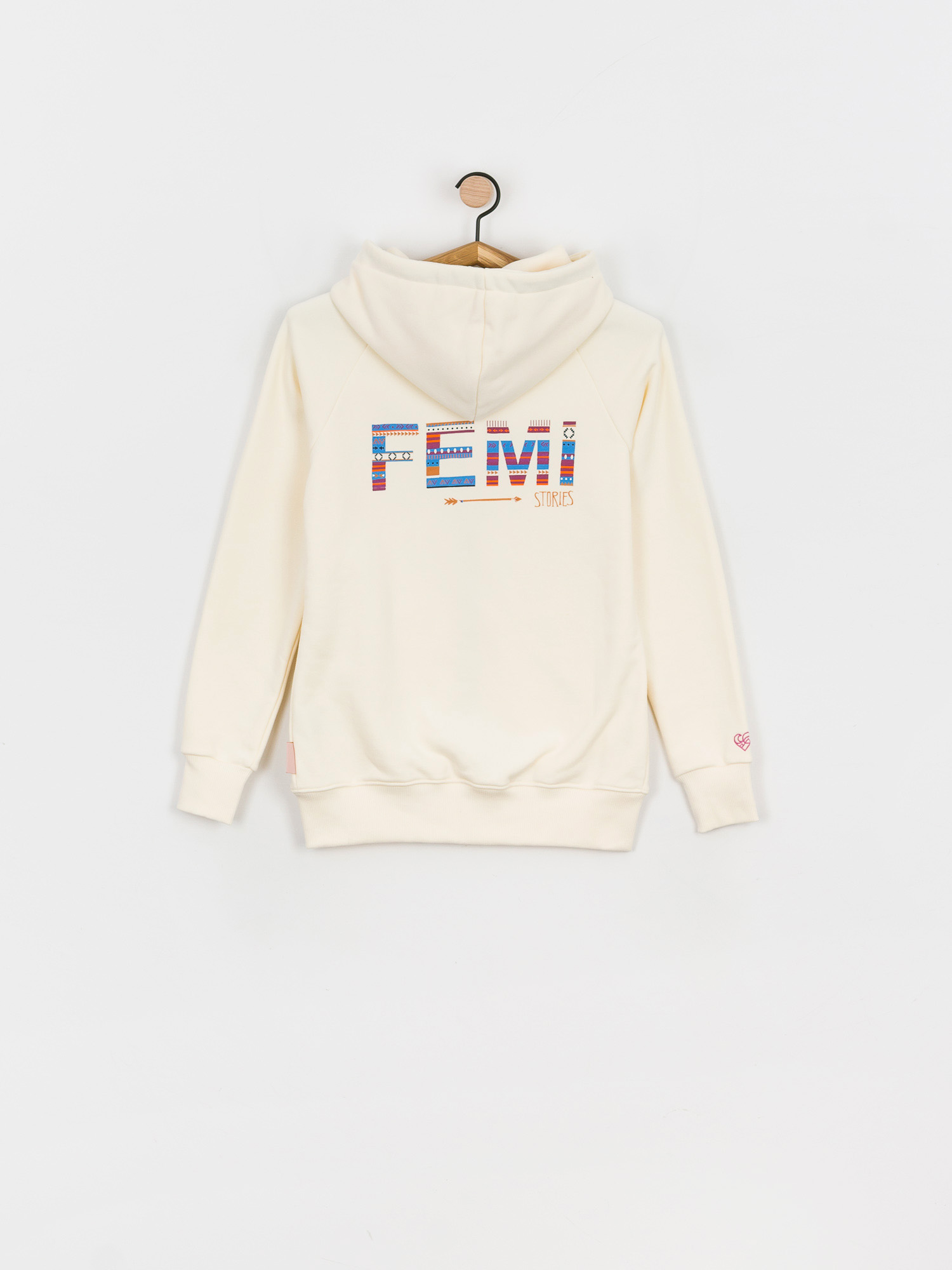 Mikina s kapucňou Femi Stories Andel ZHD Wmn (ecr)