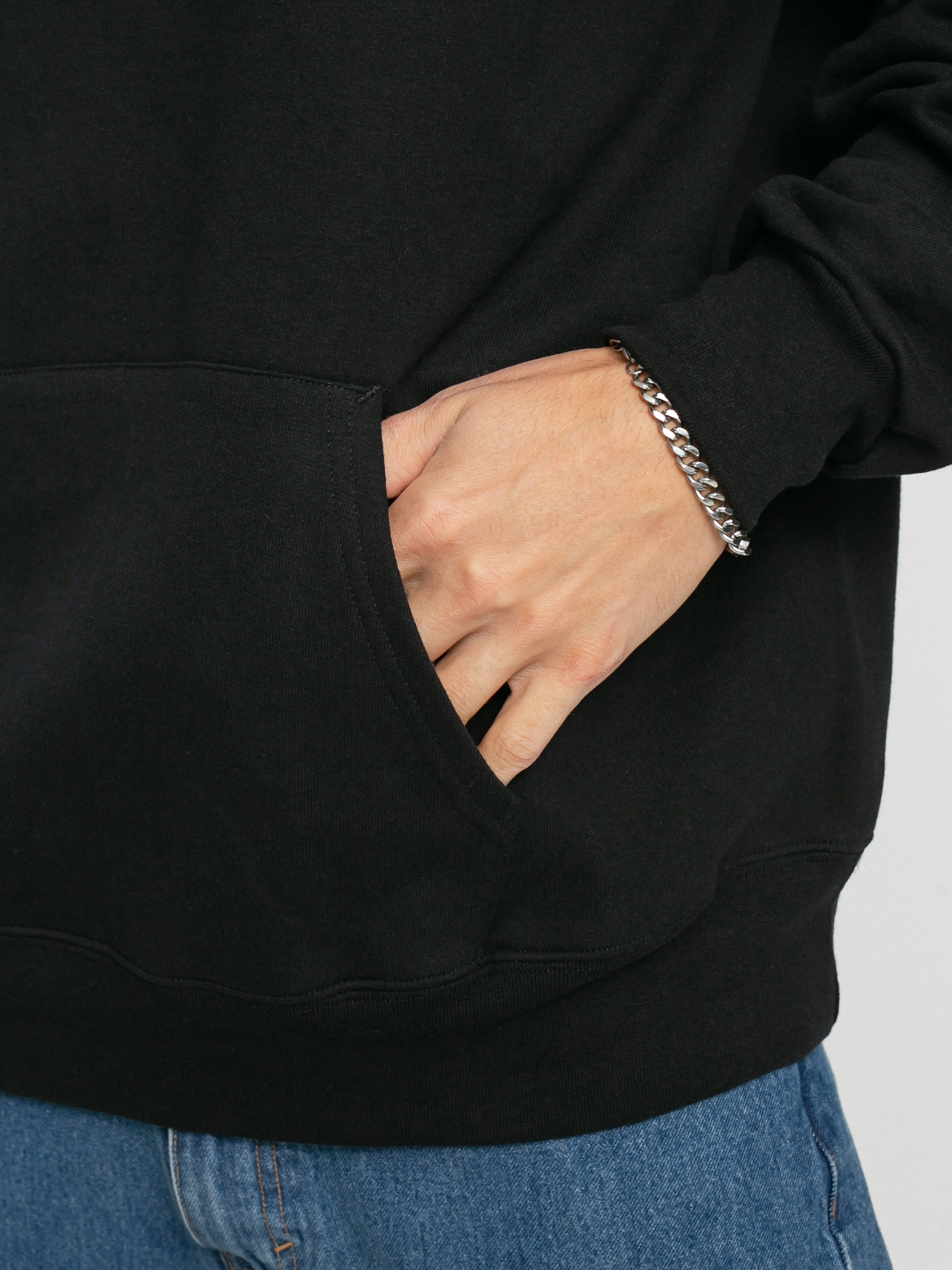 Mikina s kapucňou Thrasher Skate Mag HD (black)