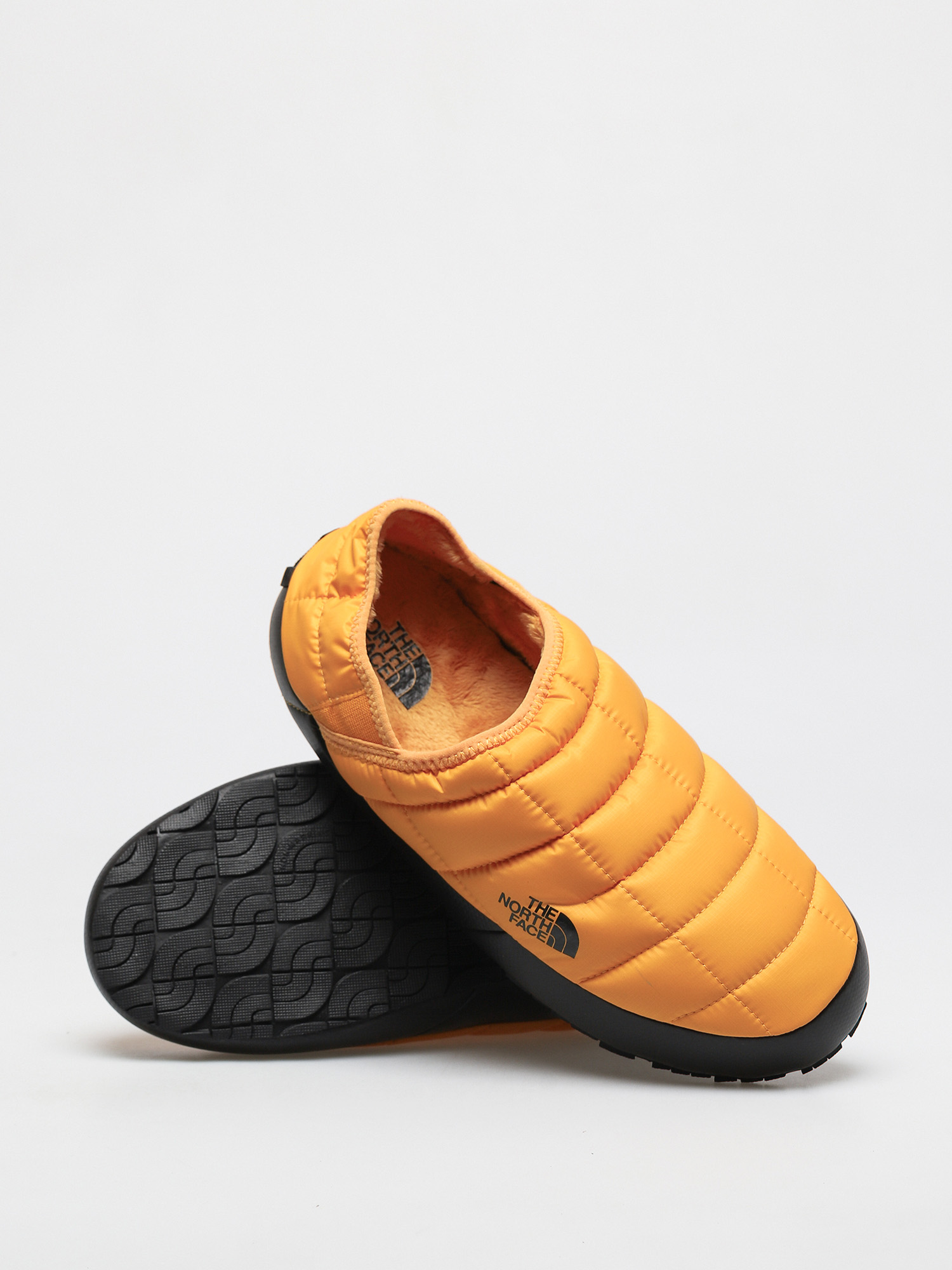 Topánky The North Face Thermoball Traction Mule V (summit gold/tnf black)