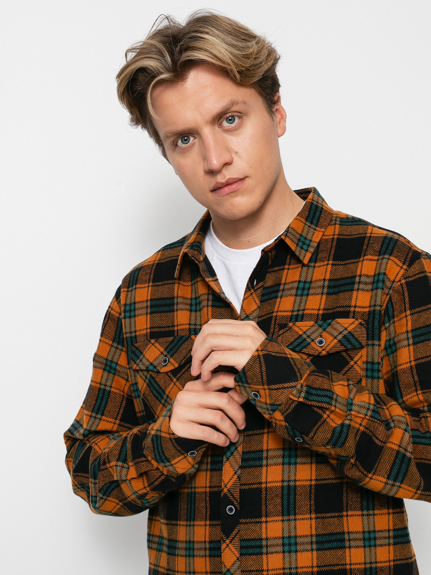 Košeľa Iriedaily Rosomako 2.0 (tabacco)