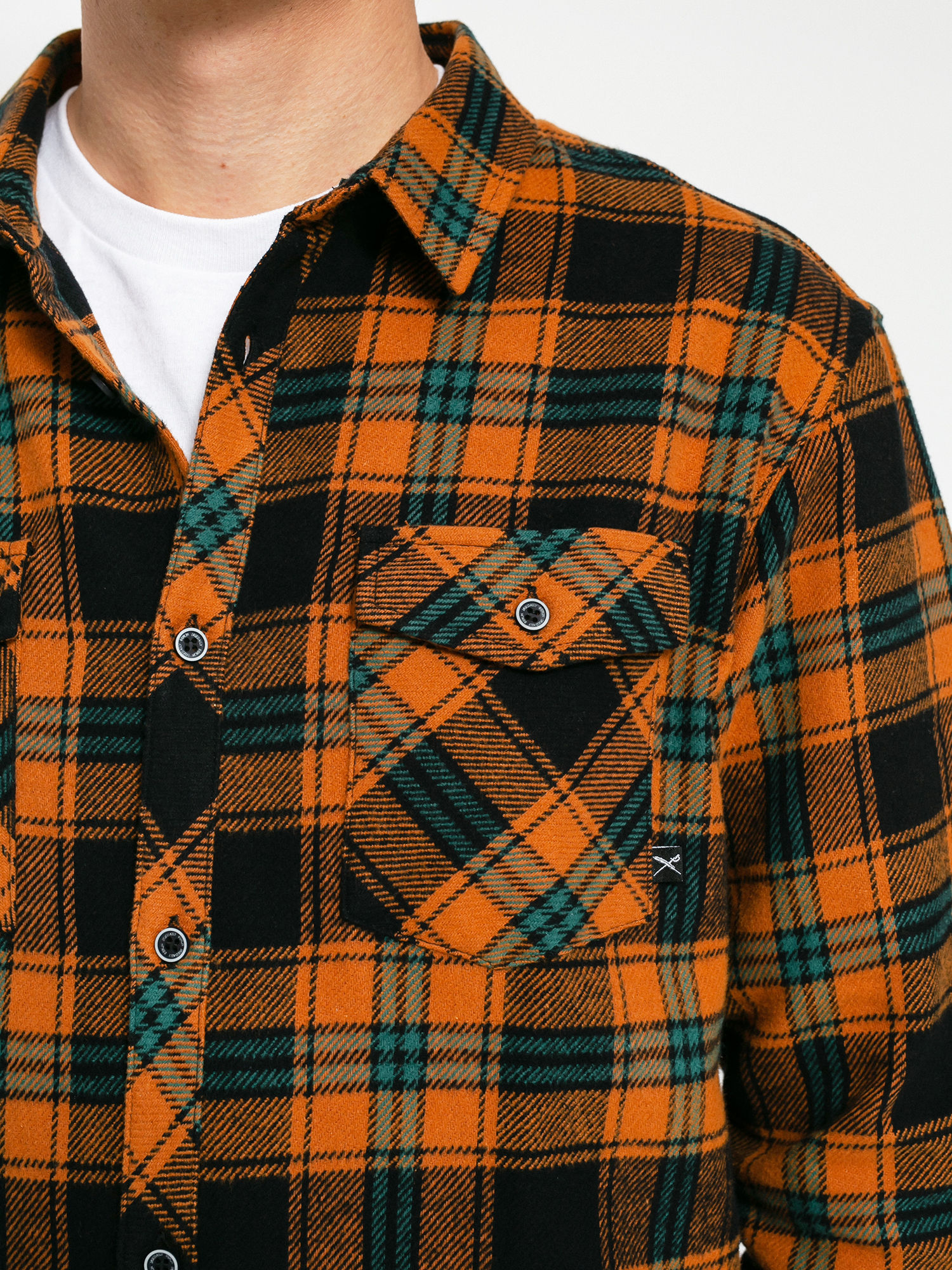 Košeľa Iriedaily Rosomako 2.0 (tabacco)