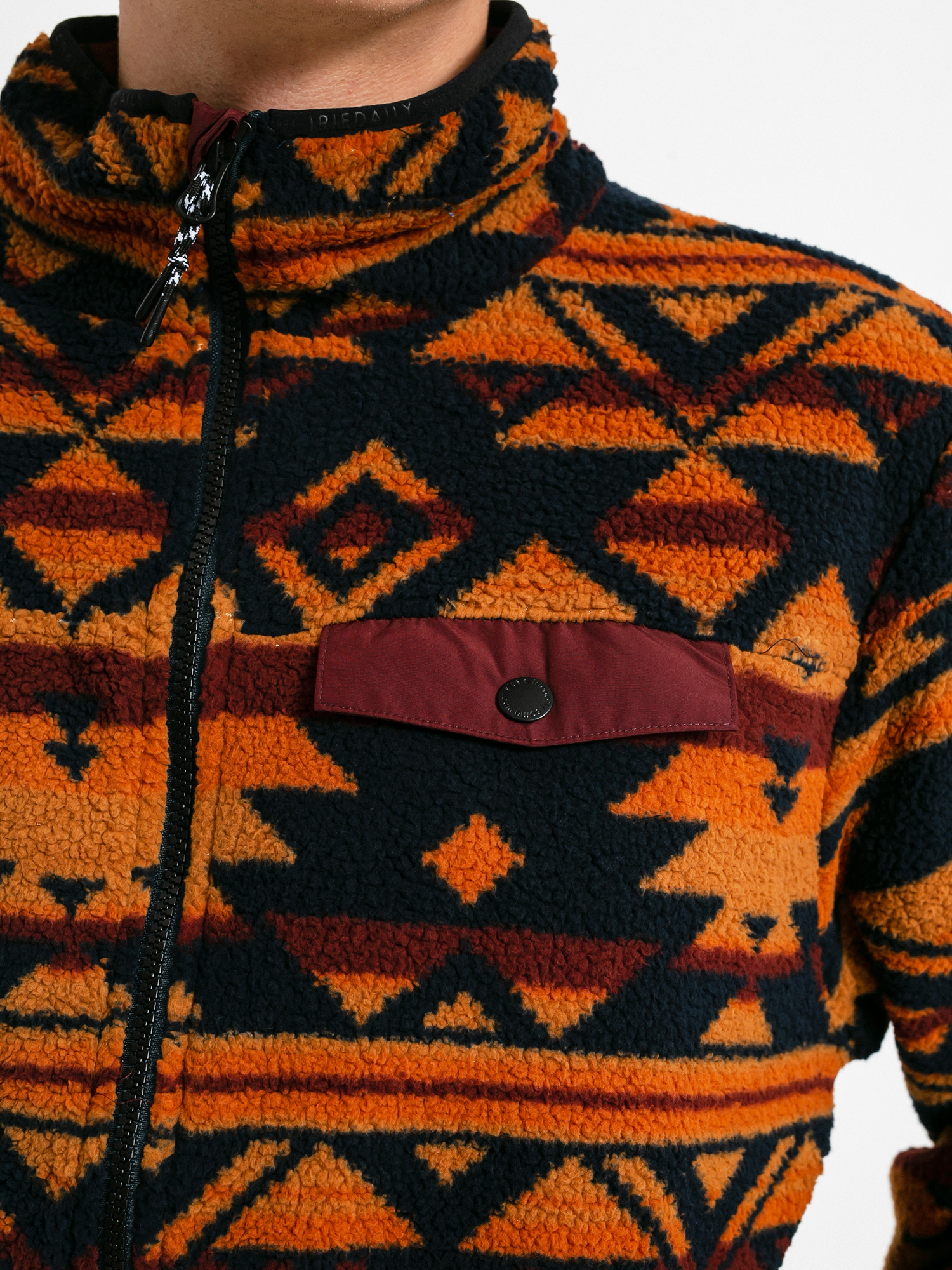 Pánsky Flísová mikina Iriedaily Insaneia (navy)