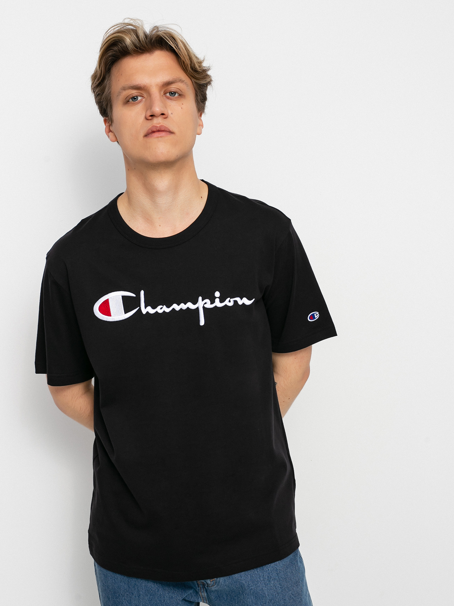 Tričko Champion Crewneck 216547 (nbk)