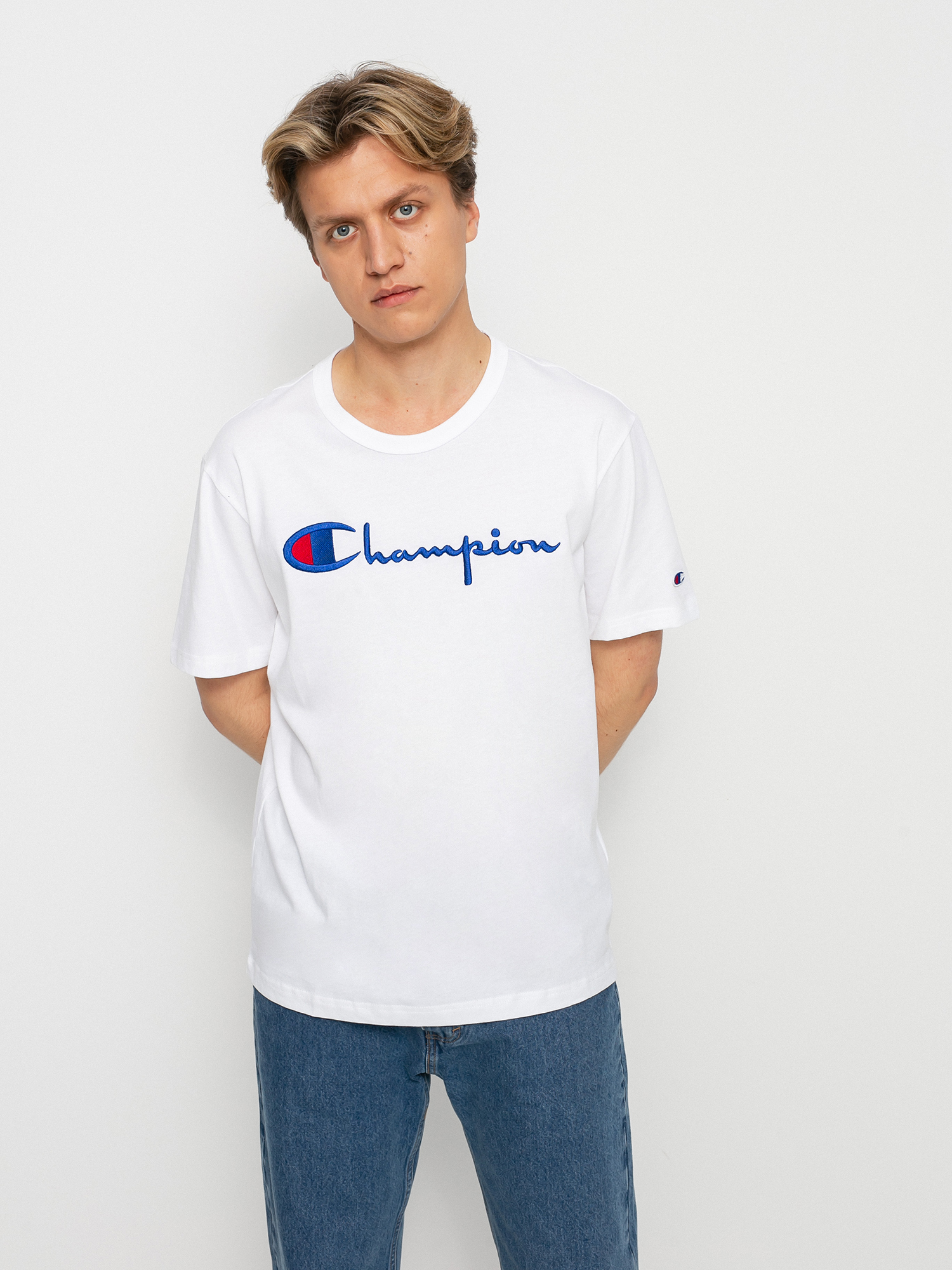 Tričko Champion Crewneck 216547 (wht)