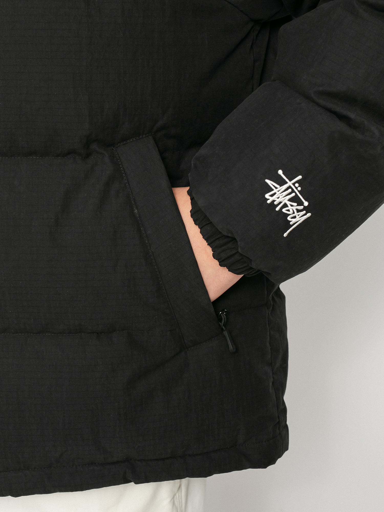 Bunda Stussy Solid Puffer (black)