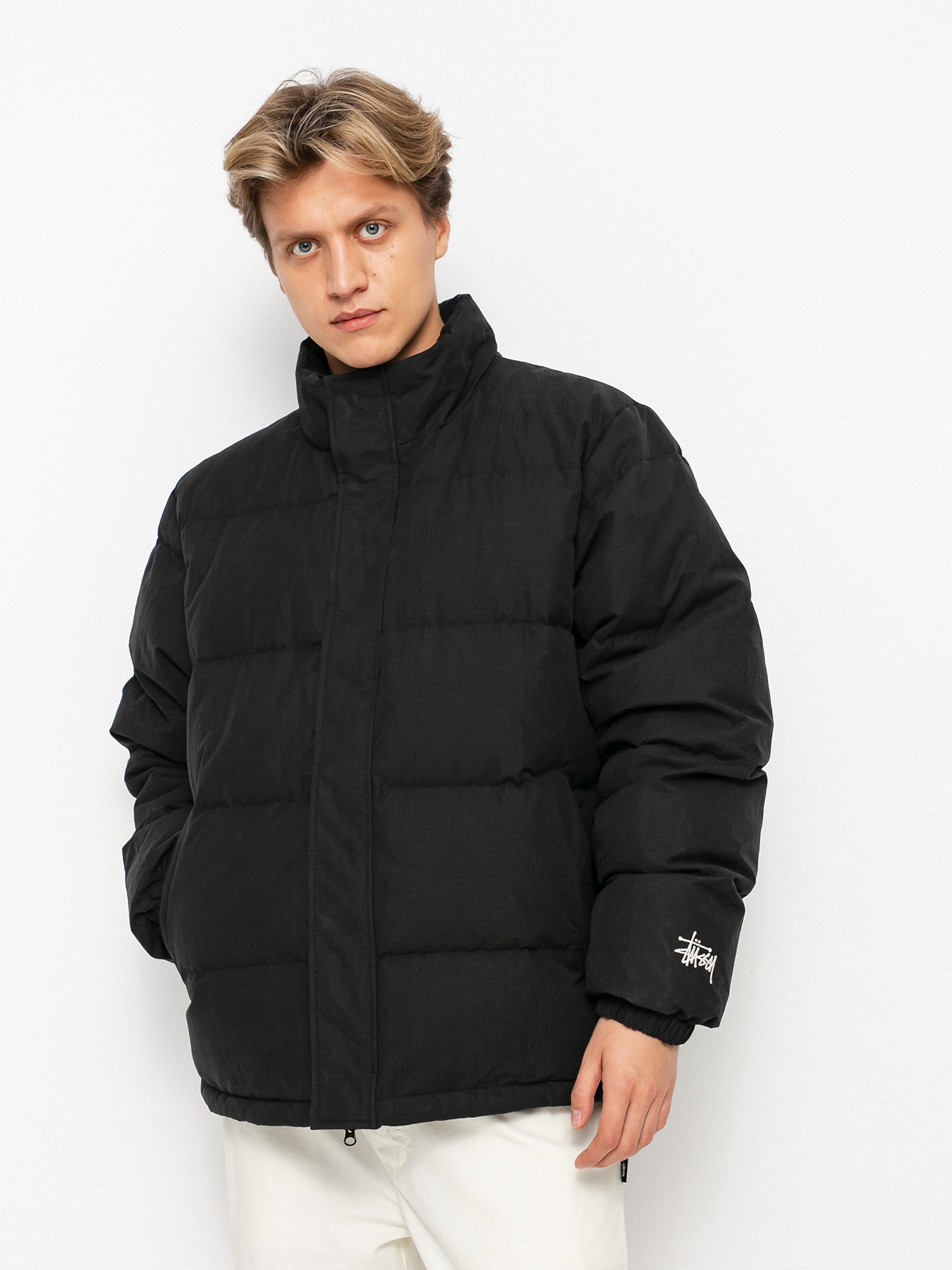 Bunda Stussy Solid Puffer (black)