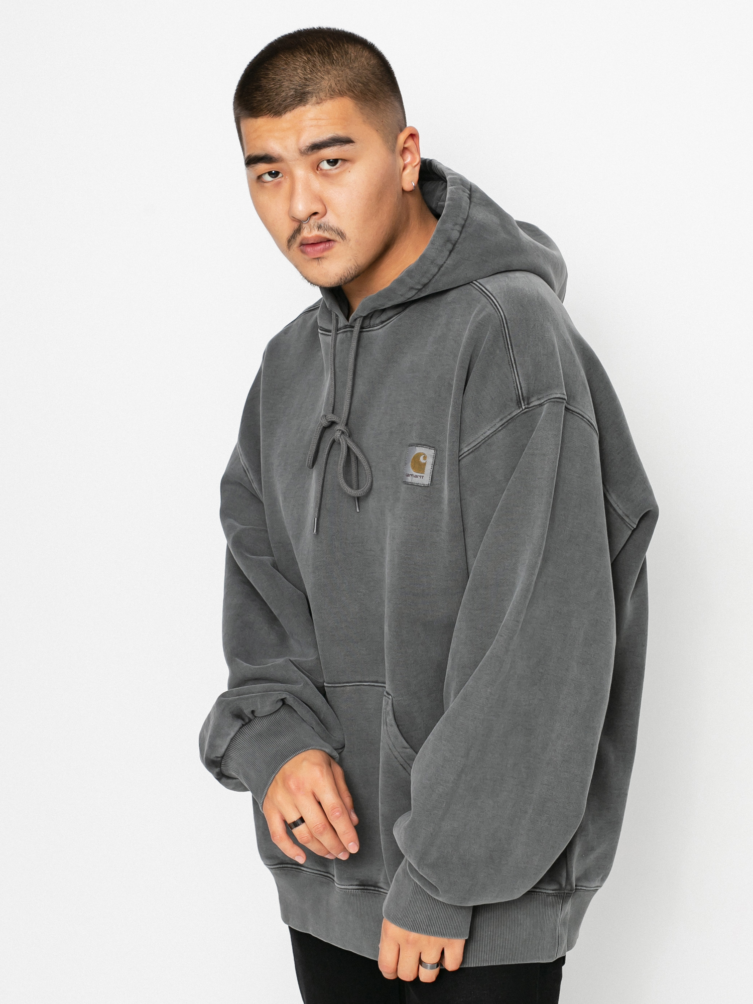 Mikina s kapucňou Carhartt WIP Vista HD (soot)