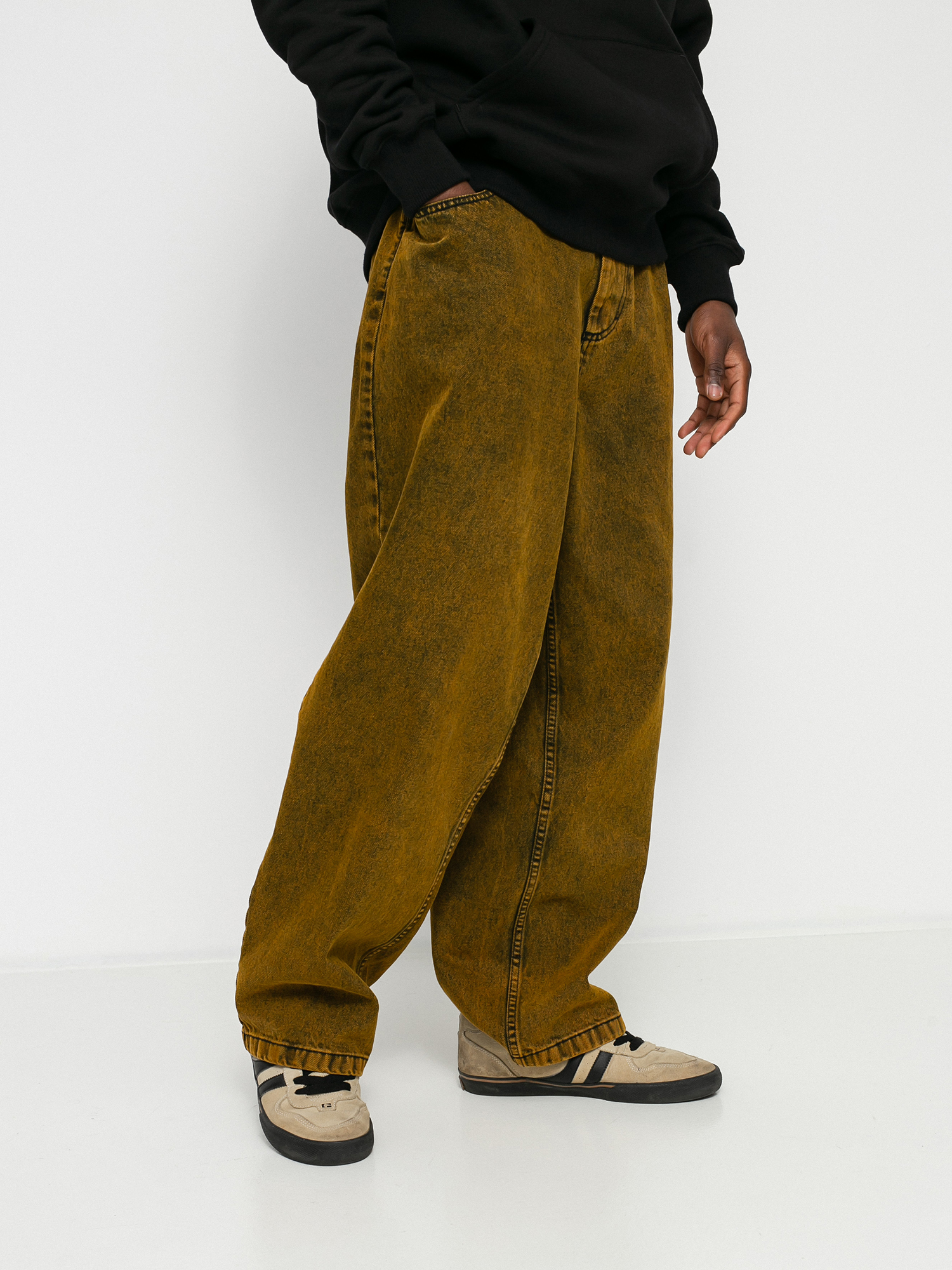 Nohavice Polar Skate Big Boy Jeans (yellow/black)