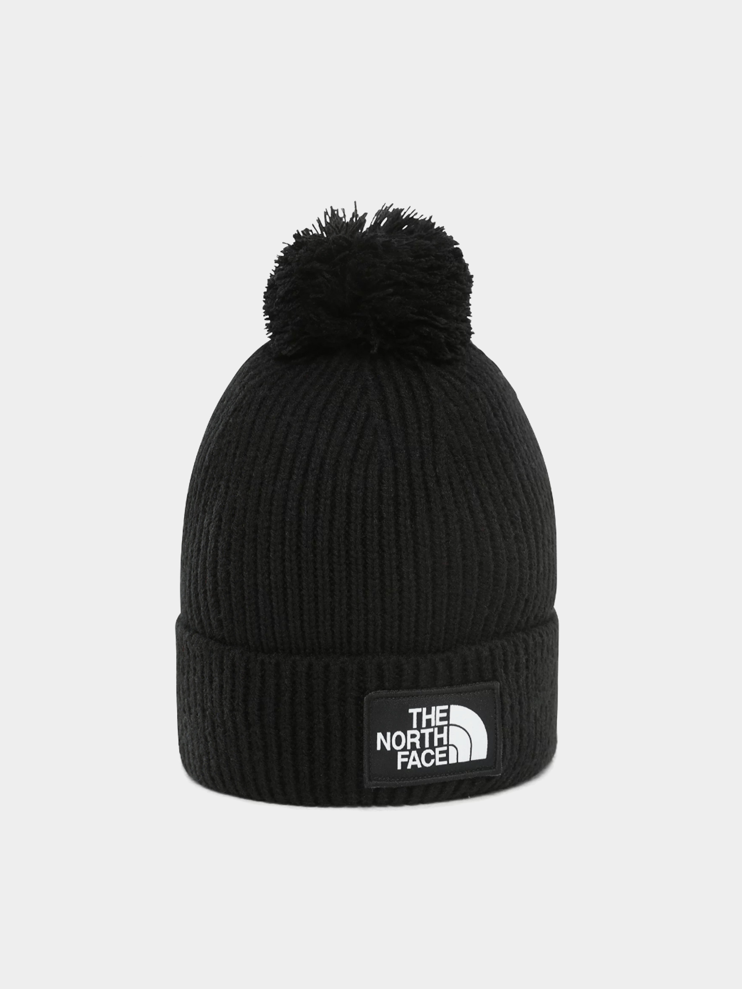 Čiapka The North Face Tnf Logo Box Pom (tnf black)