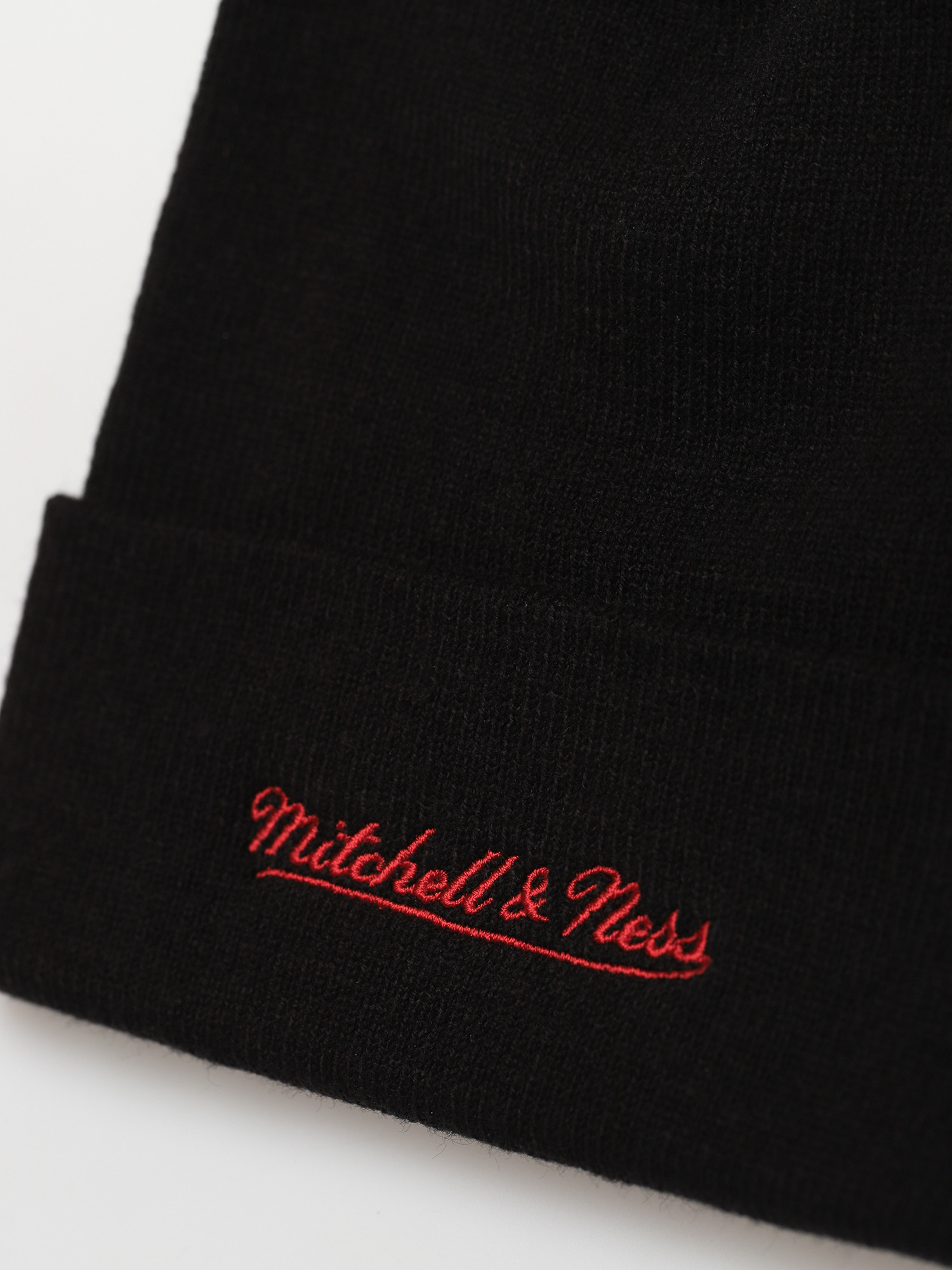Čiapka Mitchell & Ness Team Logo Cuff Knit Chicago Bulls (black)