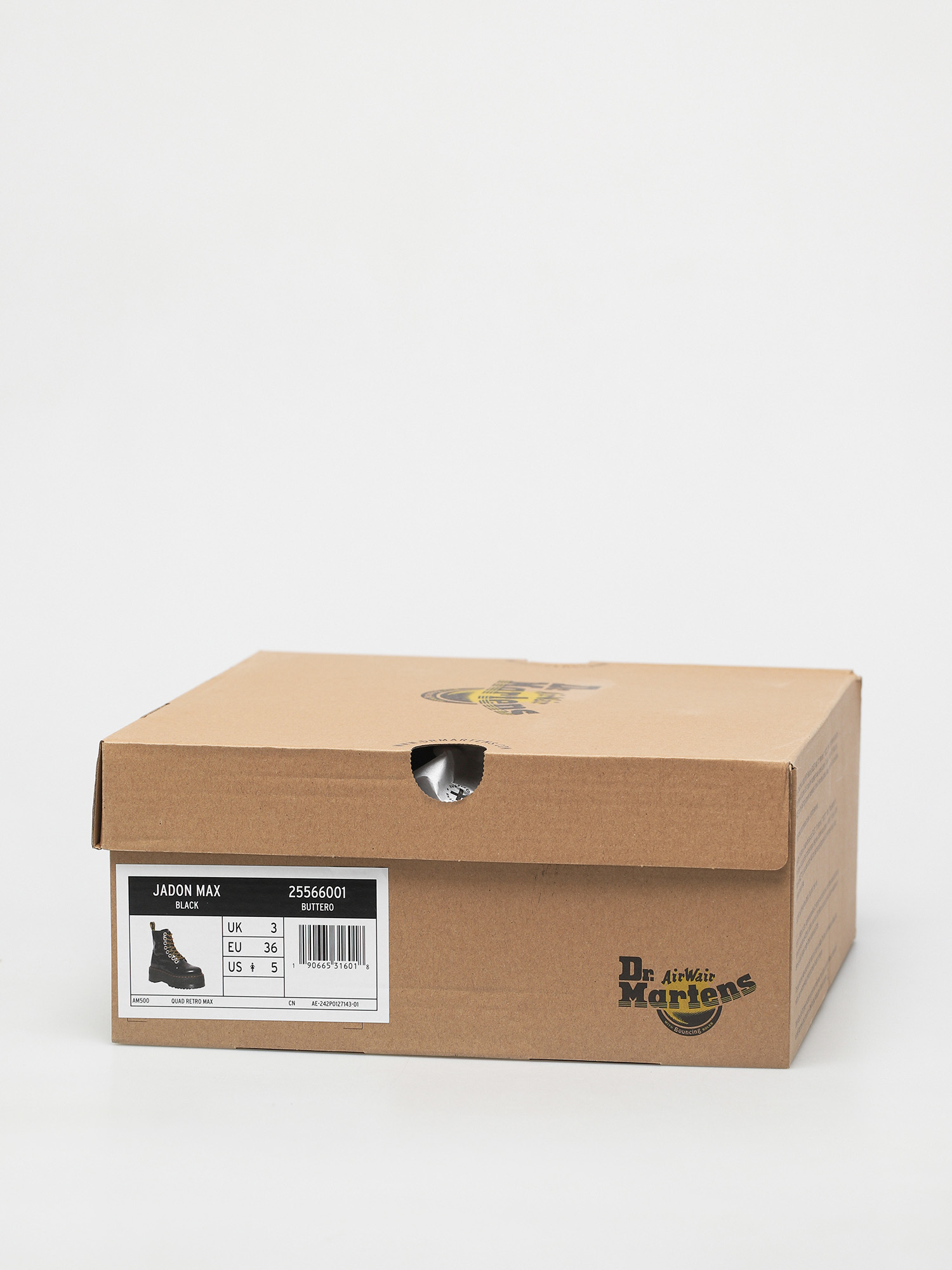 Topánky Dr. Martens Jadon Max Wmn (buttero black)