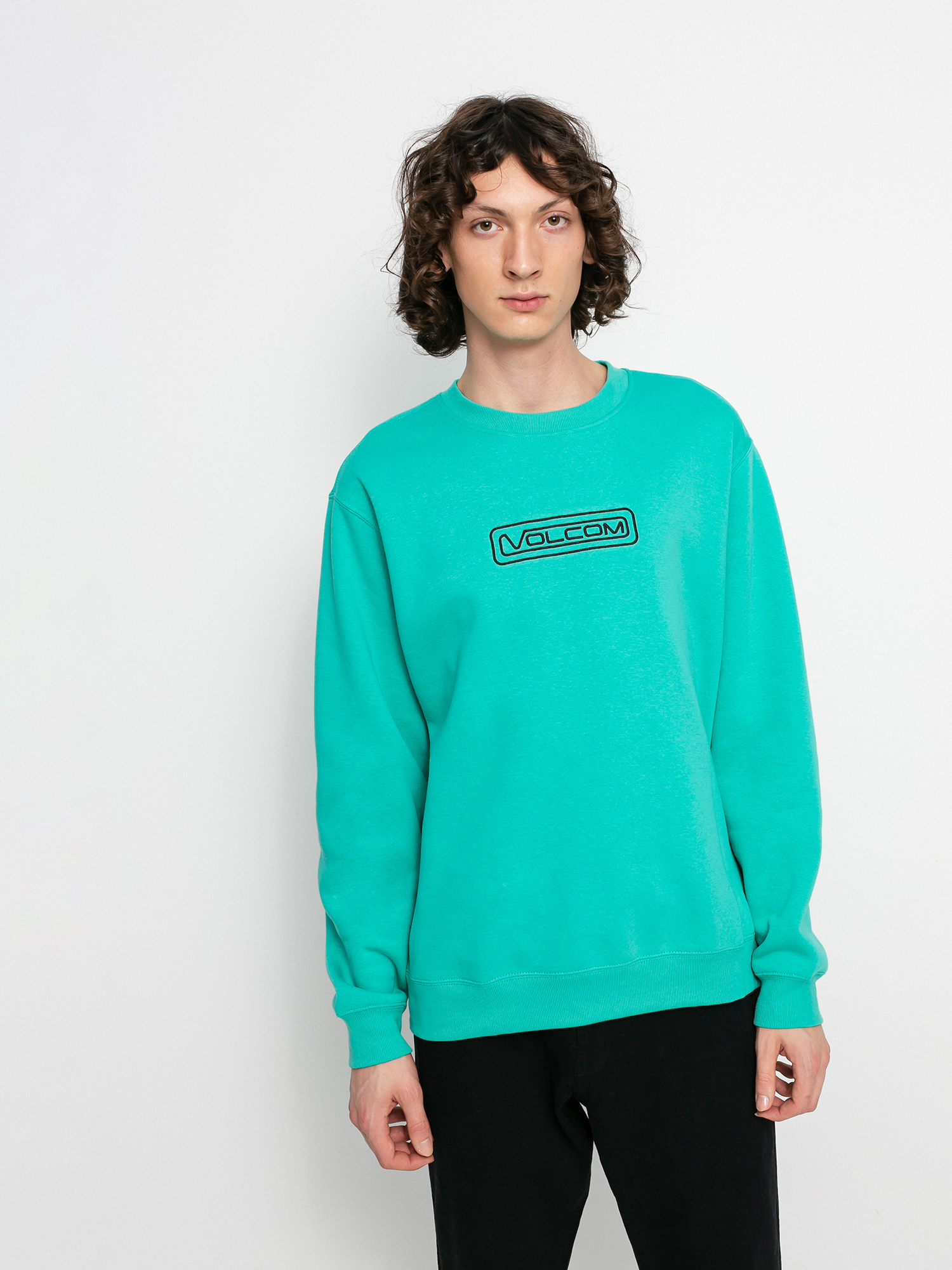 Mikina Volcom Catch 91 Crew (atlantis)