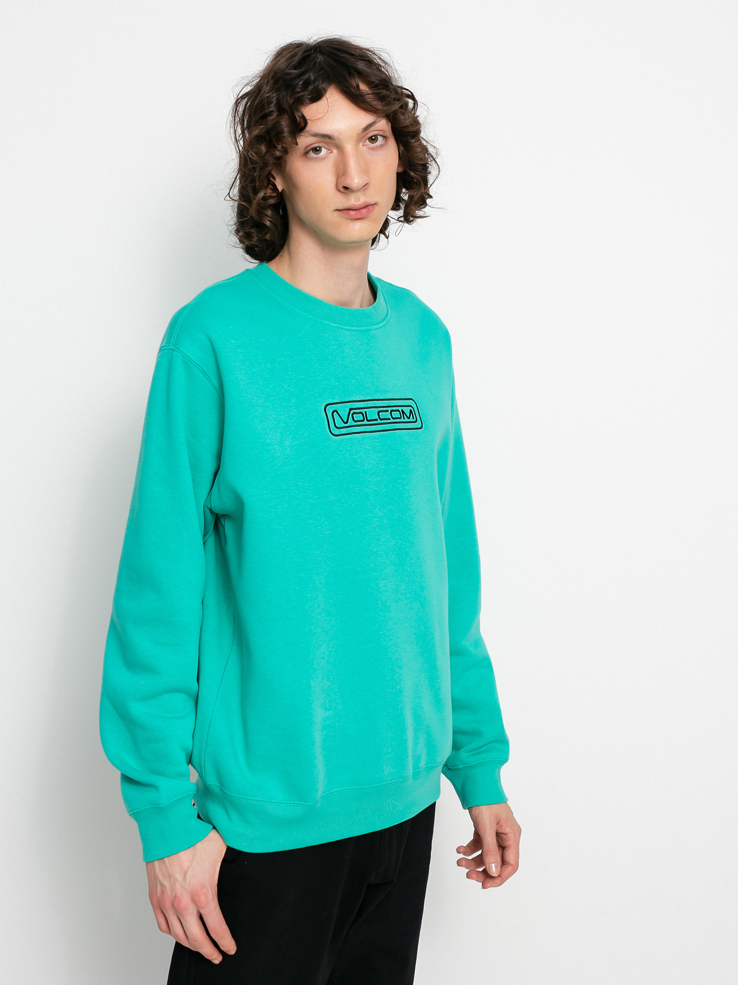 Mikina Volcom Catch 91 Crew (atlantis)