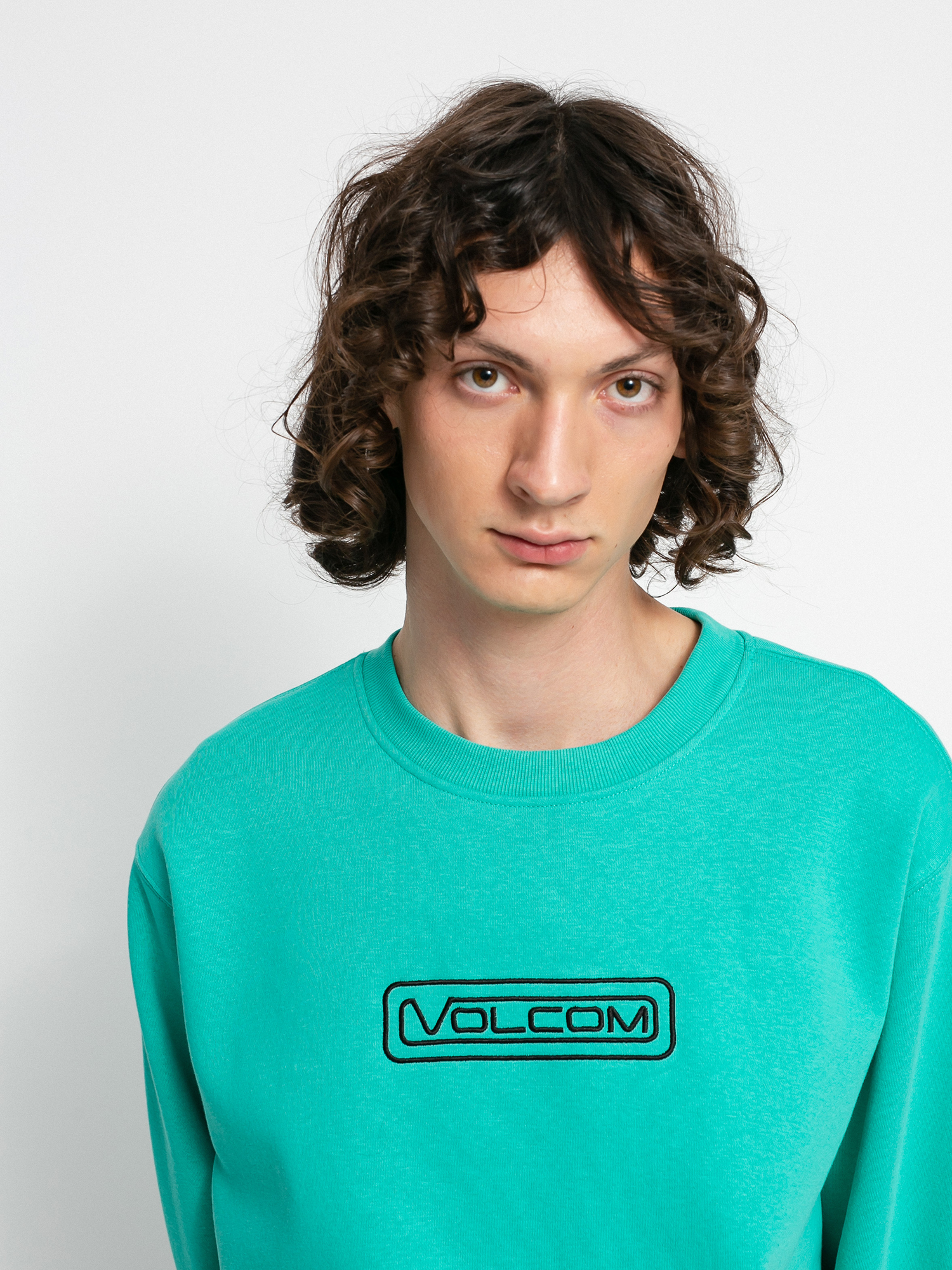 Mikina Volcom Catch 91 Crew (atlantis)