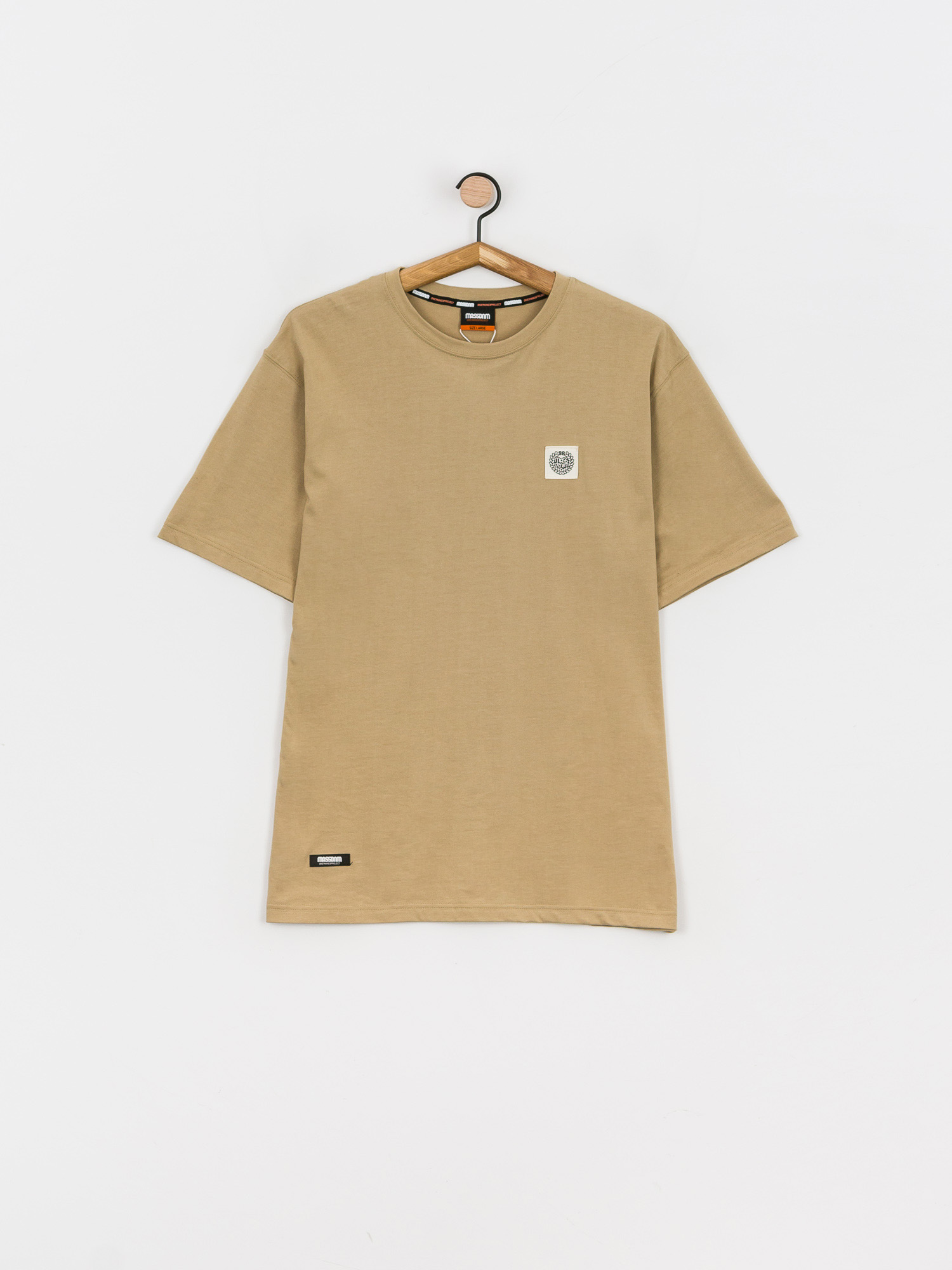 Tričko MassDnm Patch (beige)