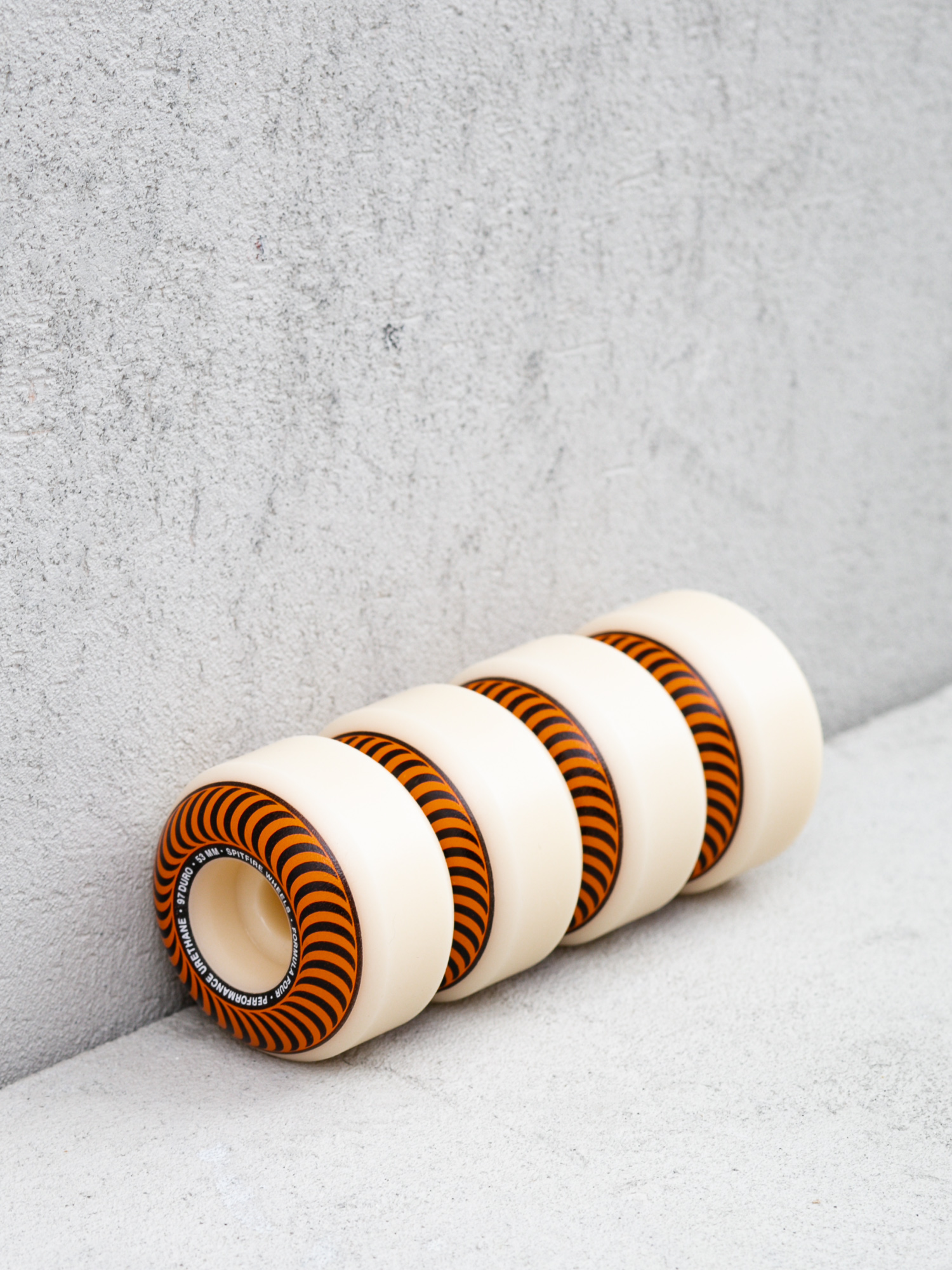 Kolieska Spitfire F4 97D Classic (natural/orange)