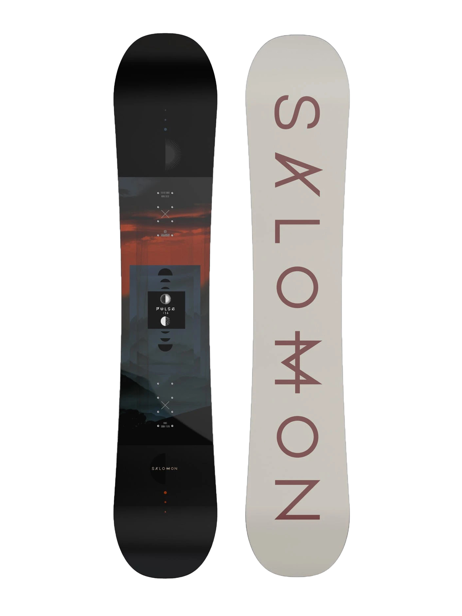 Pánska Snowboard Salomon Pulse (white/purple)