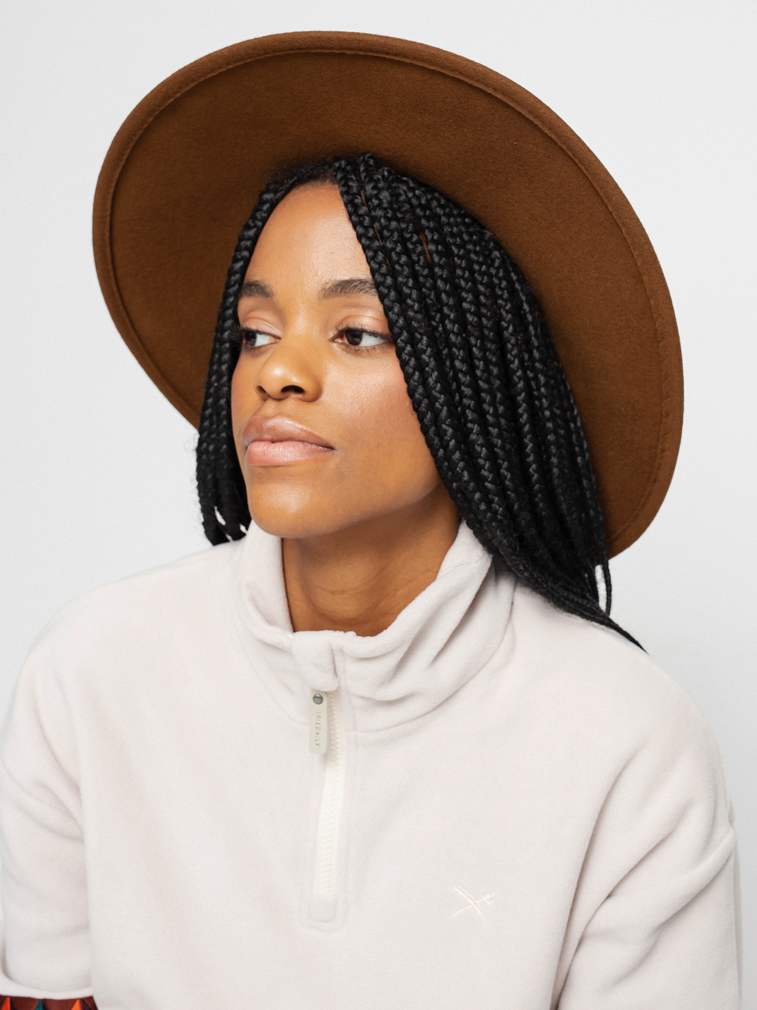 Dámsky Flísová mikina Iriedaily Holina Fleece Troyer (dark teal)