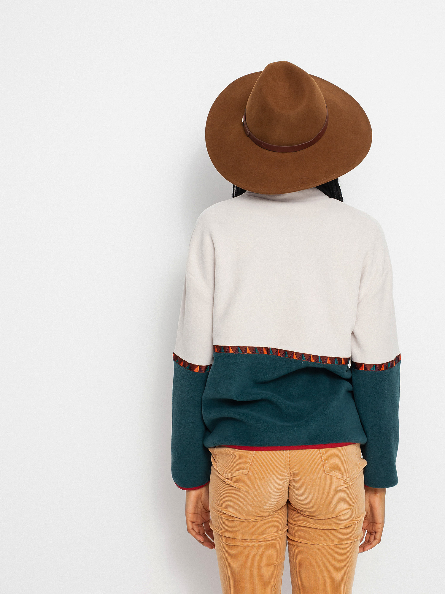 Dámsky Flísová mikina Iriedaily Holina Fleece Troyer (dark teal)