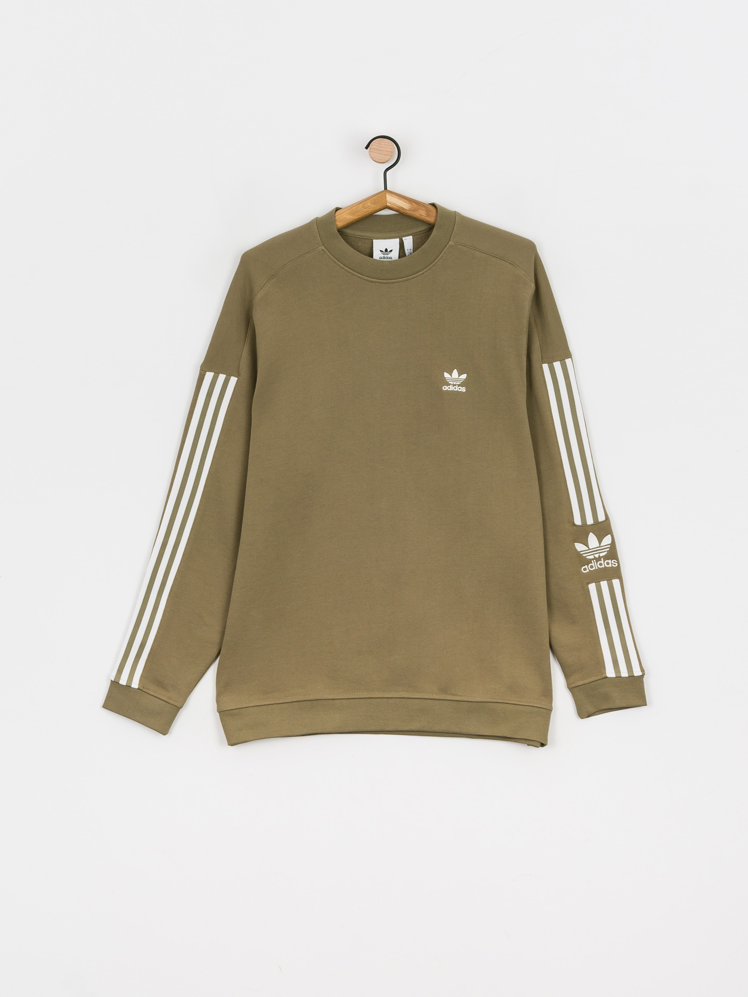 Mikina adidas Originals Lock Up Crew (orbgrn)